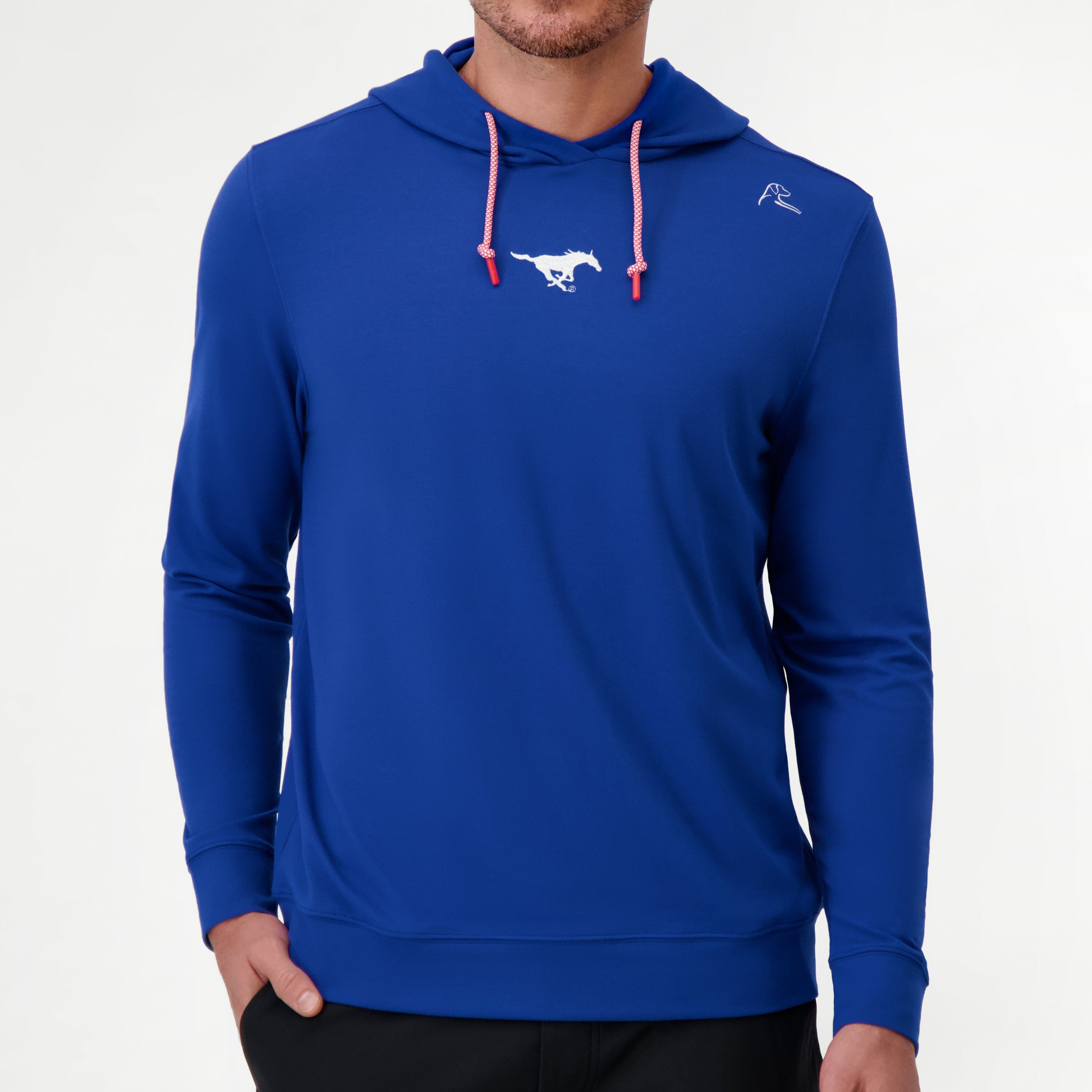Solid Collegiate Q-Zip - Arkansas - Men's Collegiate Q-Zip
