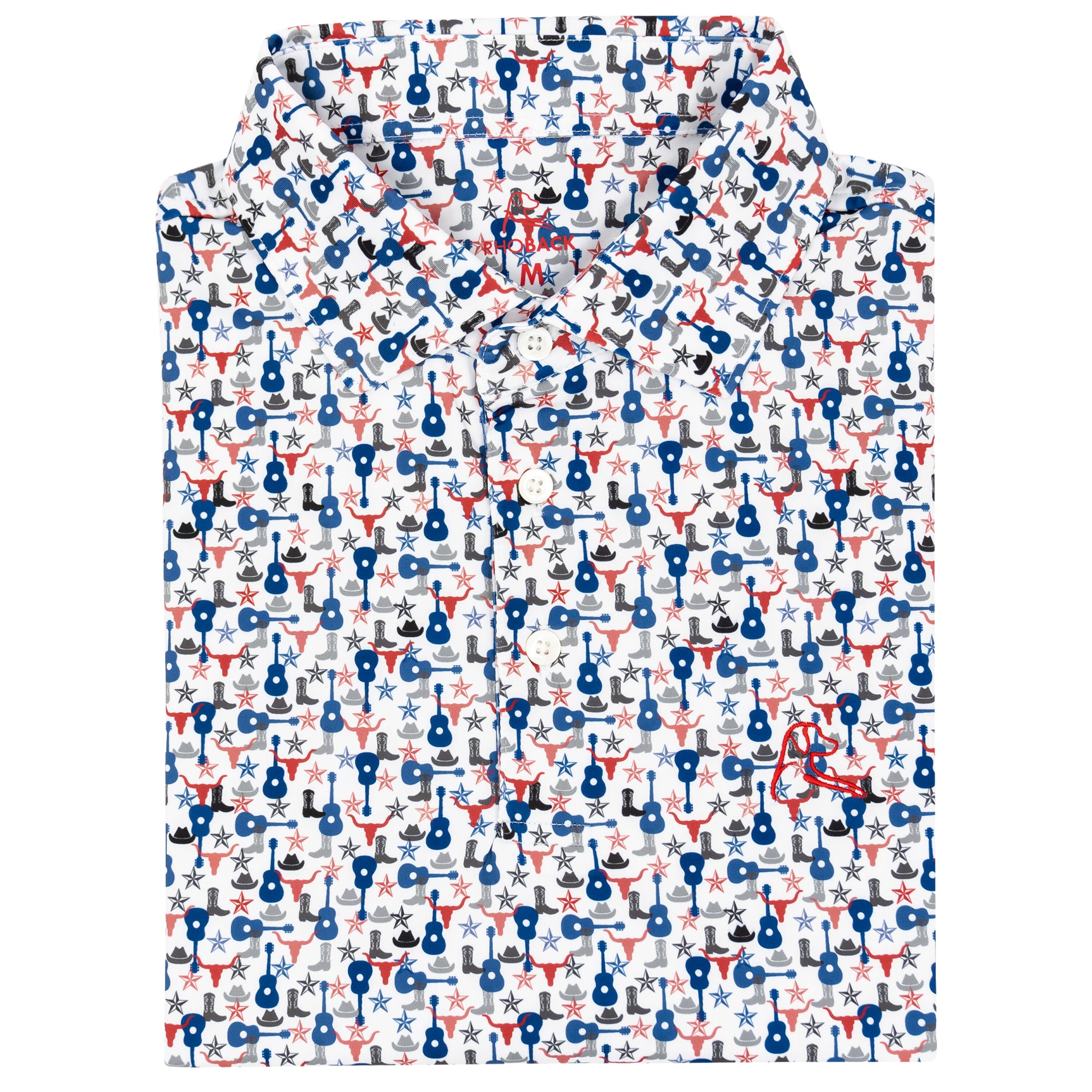 The On The Rocks - Men's Short Sleeve Performance Polo