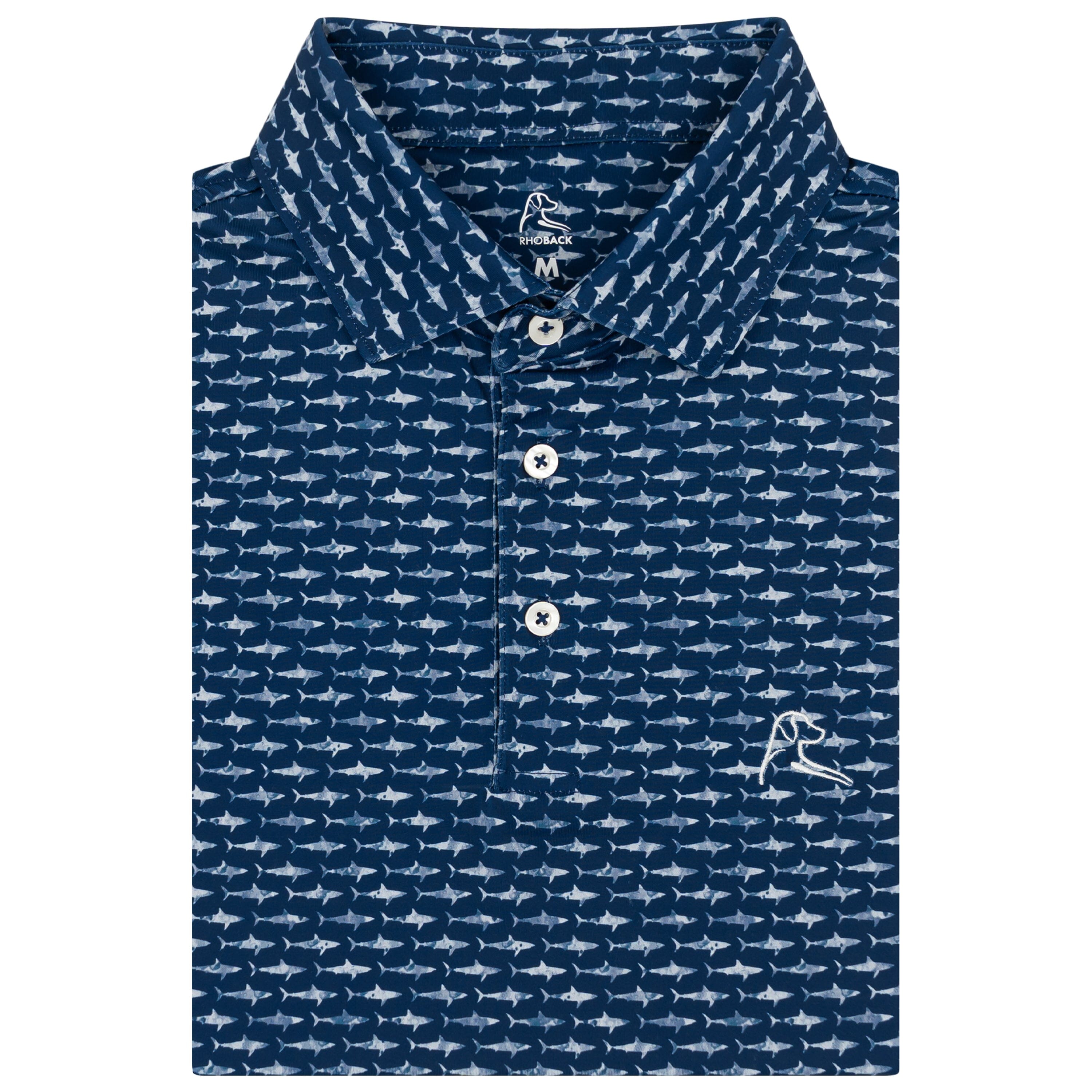The Bootleg Splatter - Men's Short Sleeve Performance Polo