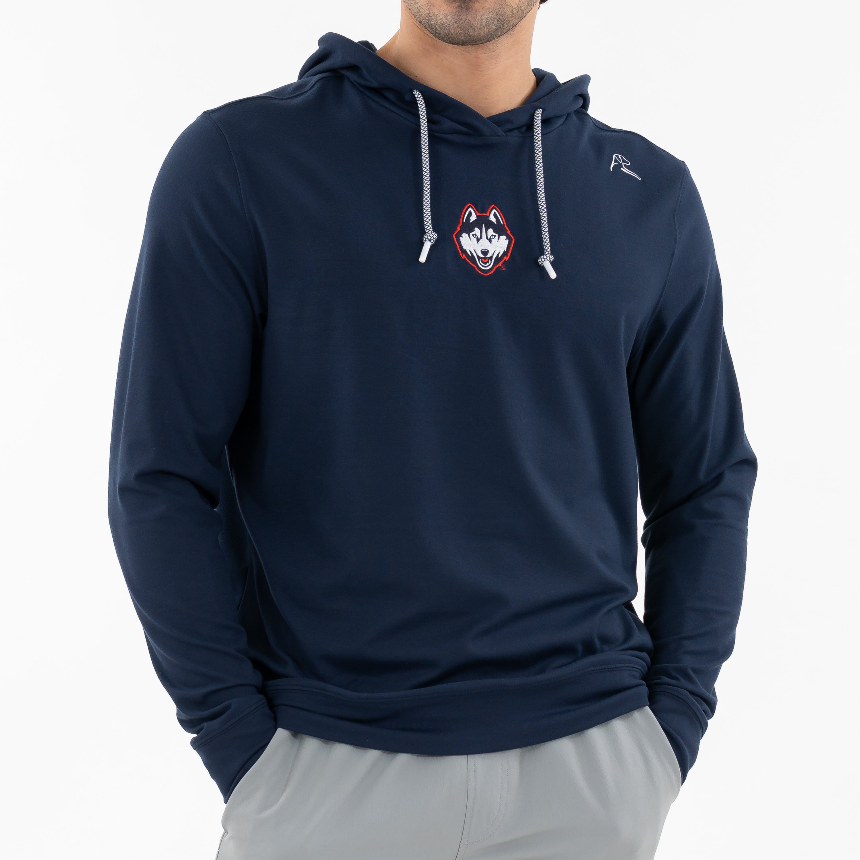 Solid Collegiate Q-Zip - Michigan State - Men's Collegiate Q-Zip