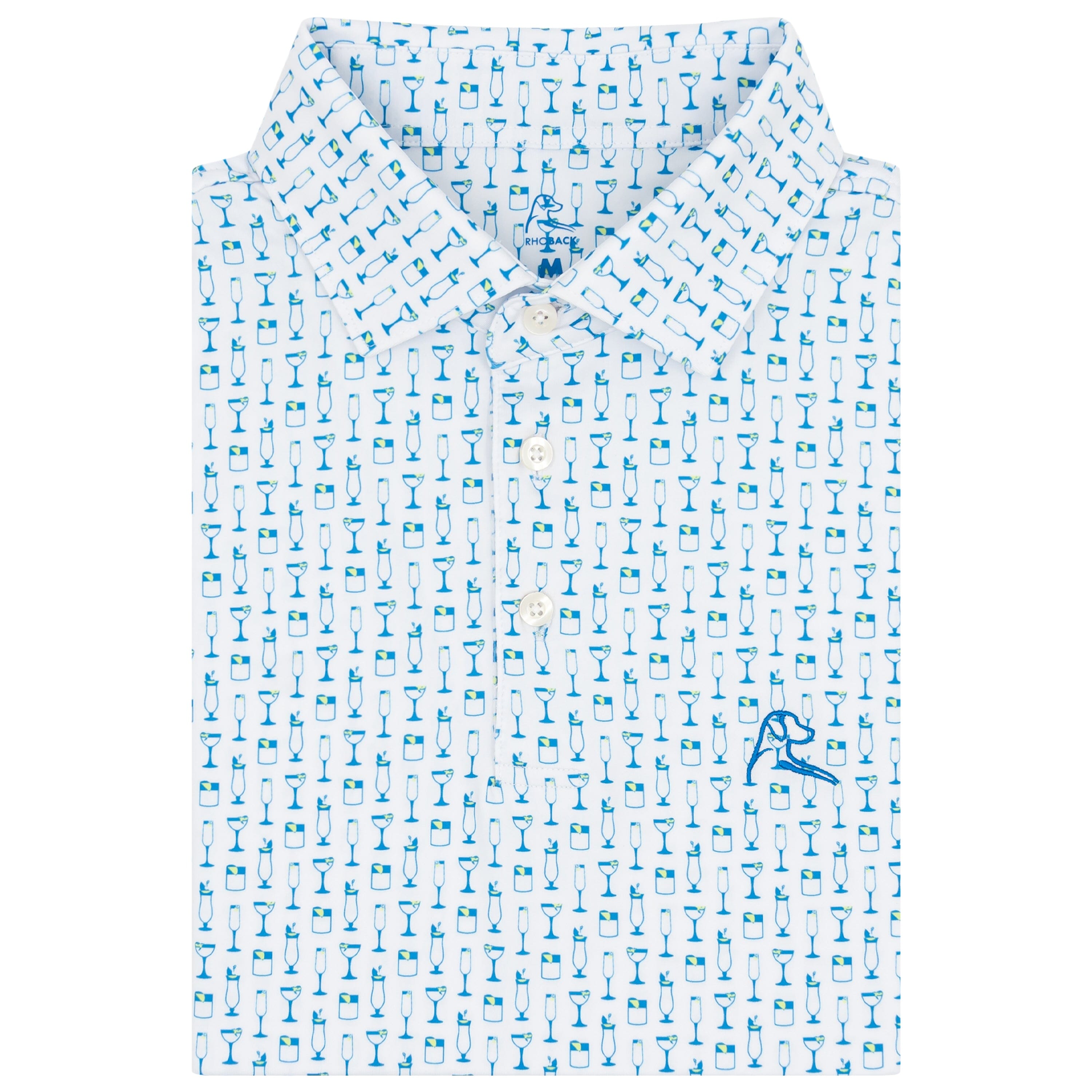 The Preston Block - Men's Short Sleeve Performance Polo