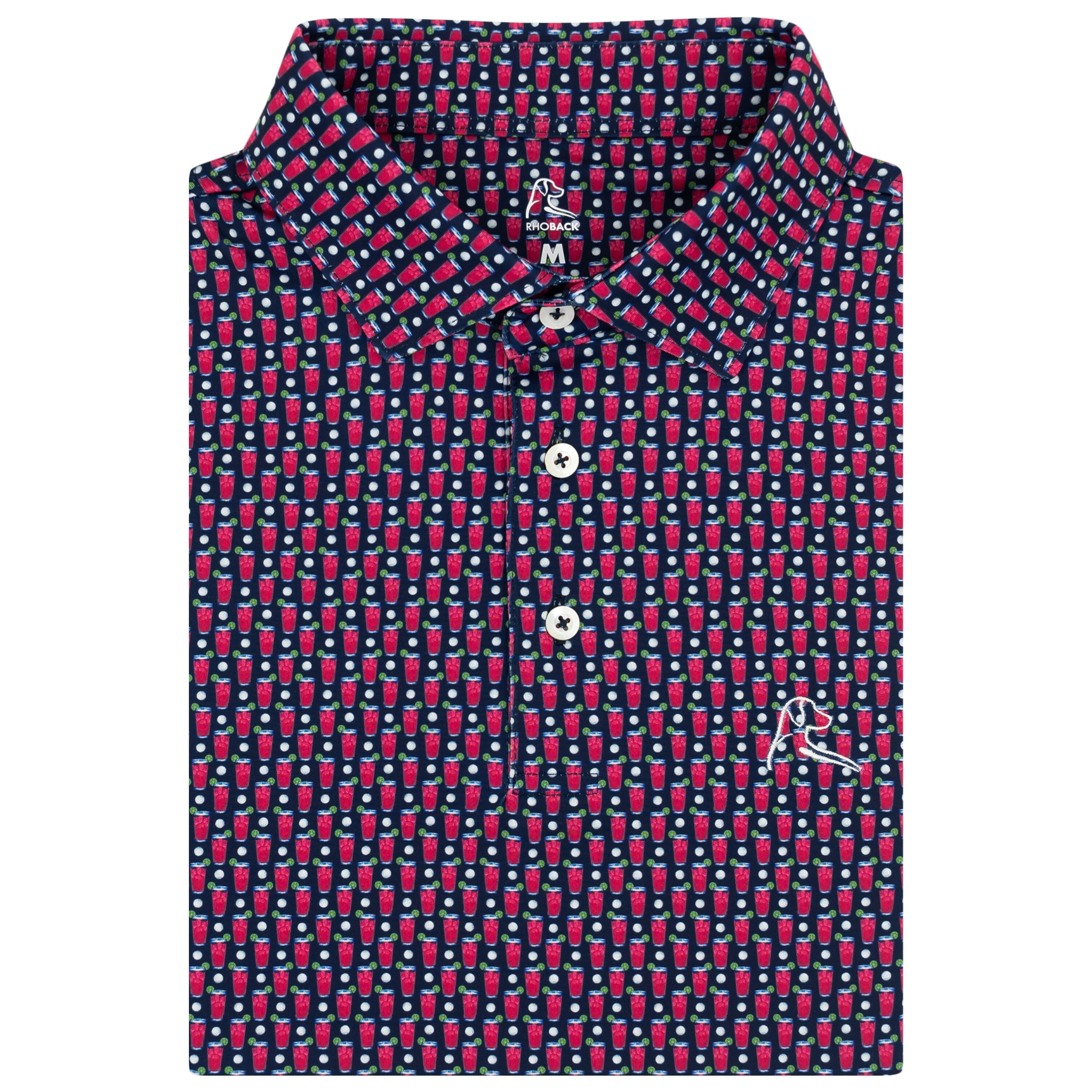The Ranch Water - Men's Short Sleeve Performance Polo