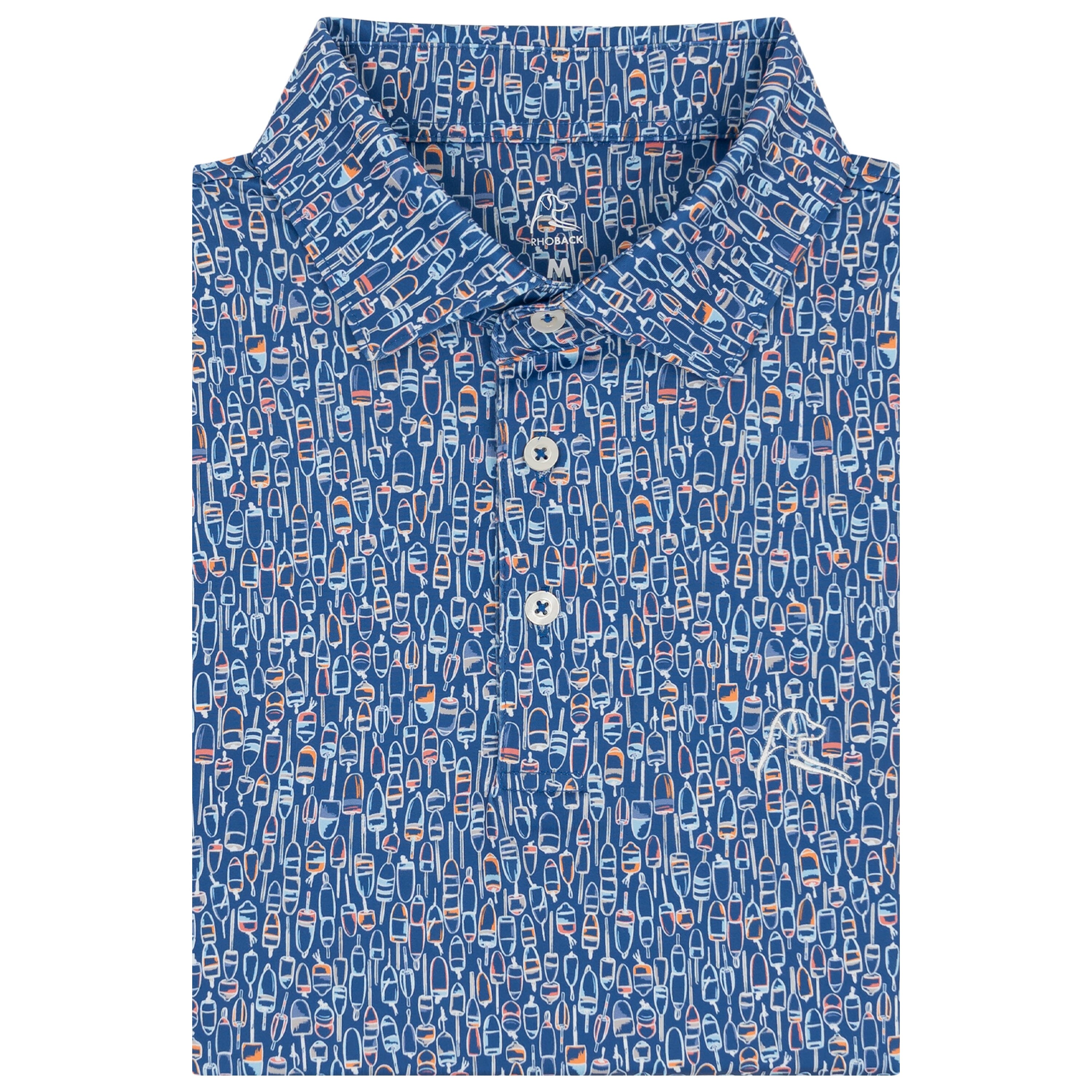 The States - Men's Short Sleeve Performance Polo