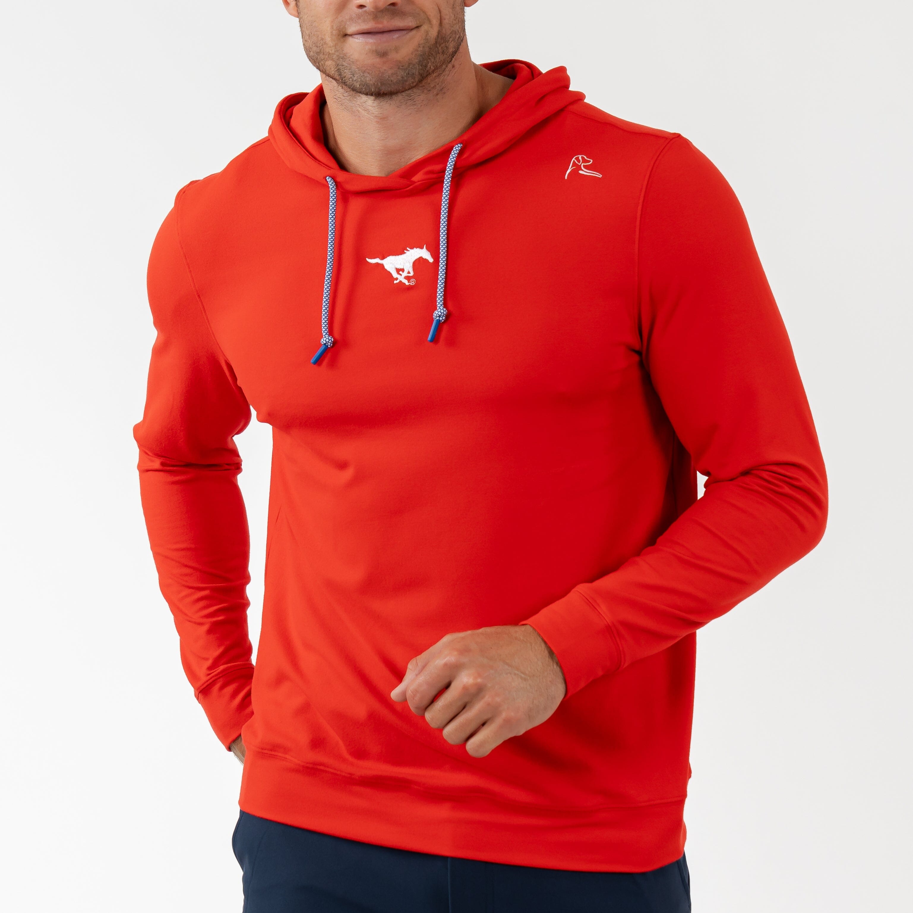 Solid Collegiate Q-Zip - Texas Tech - Men's Collegiate Q-Zip