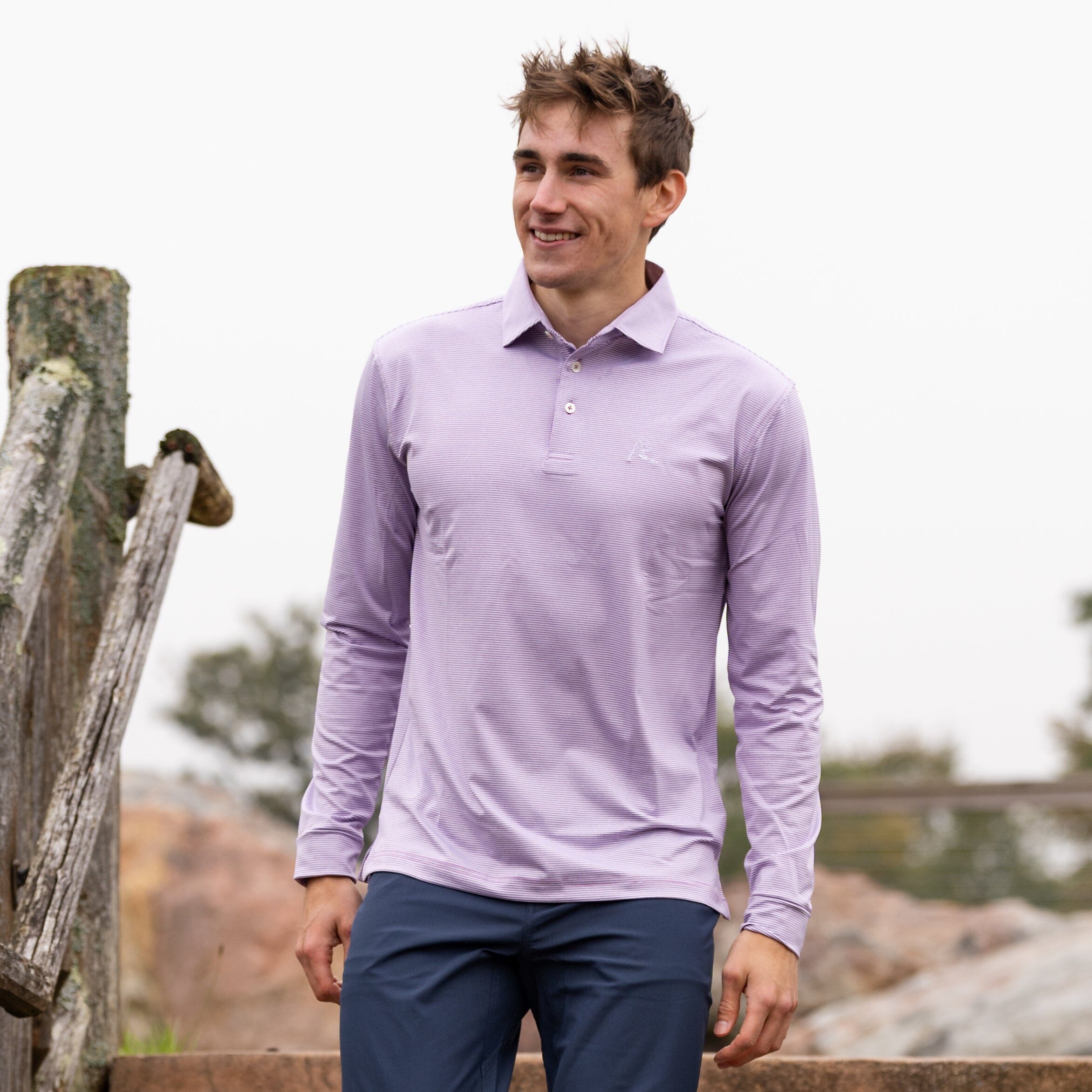 Heather Performance Q-Zip - Men's Performance Q-Zip - Image 5