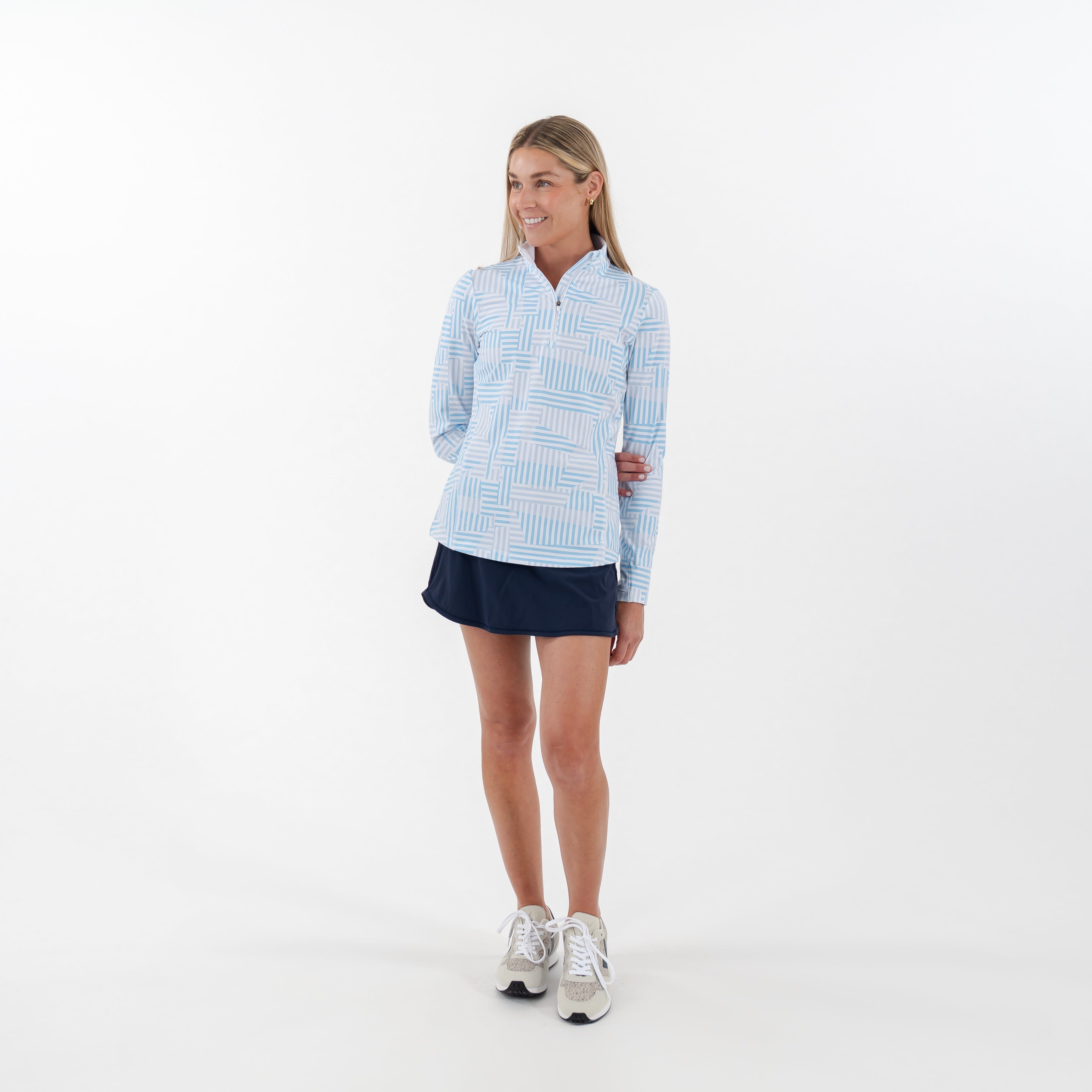 Drift Performance Long Sleeve Tee - Women's Long Sleeve Drift Performance Tee - Image 5