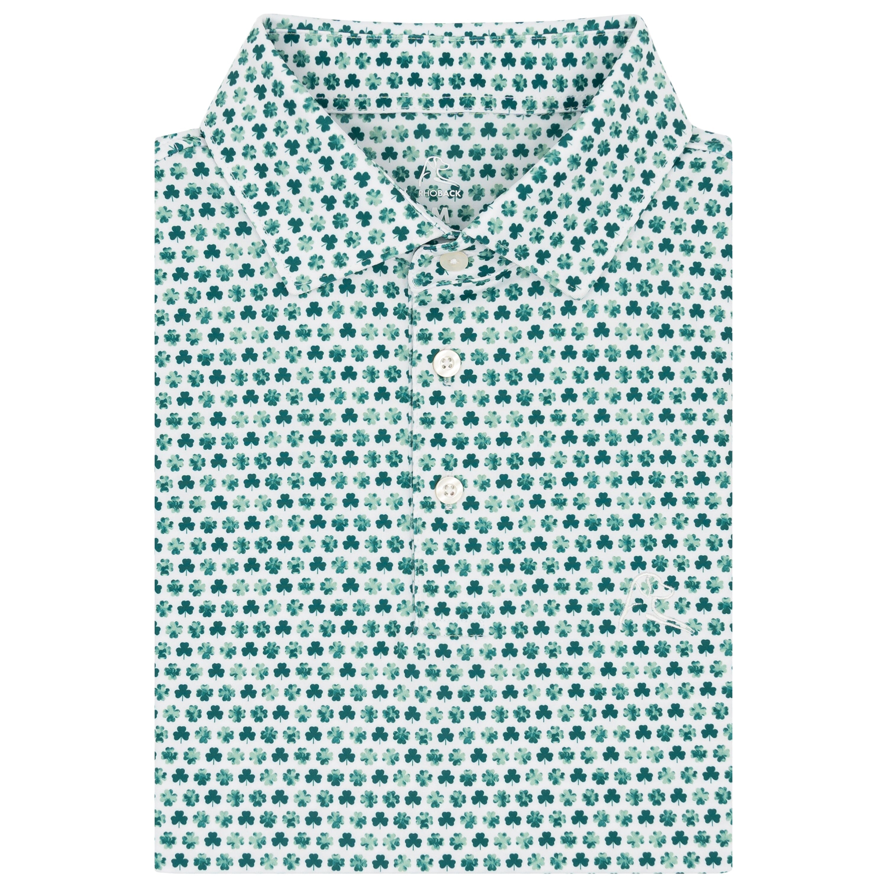 The Four Leaf - Men's Short Sleeve Performance Polo
