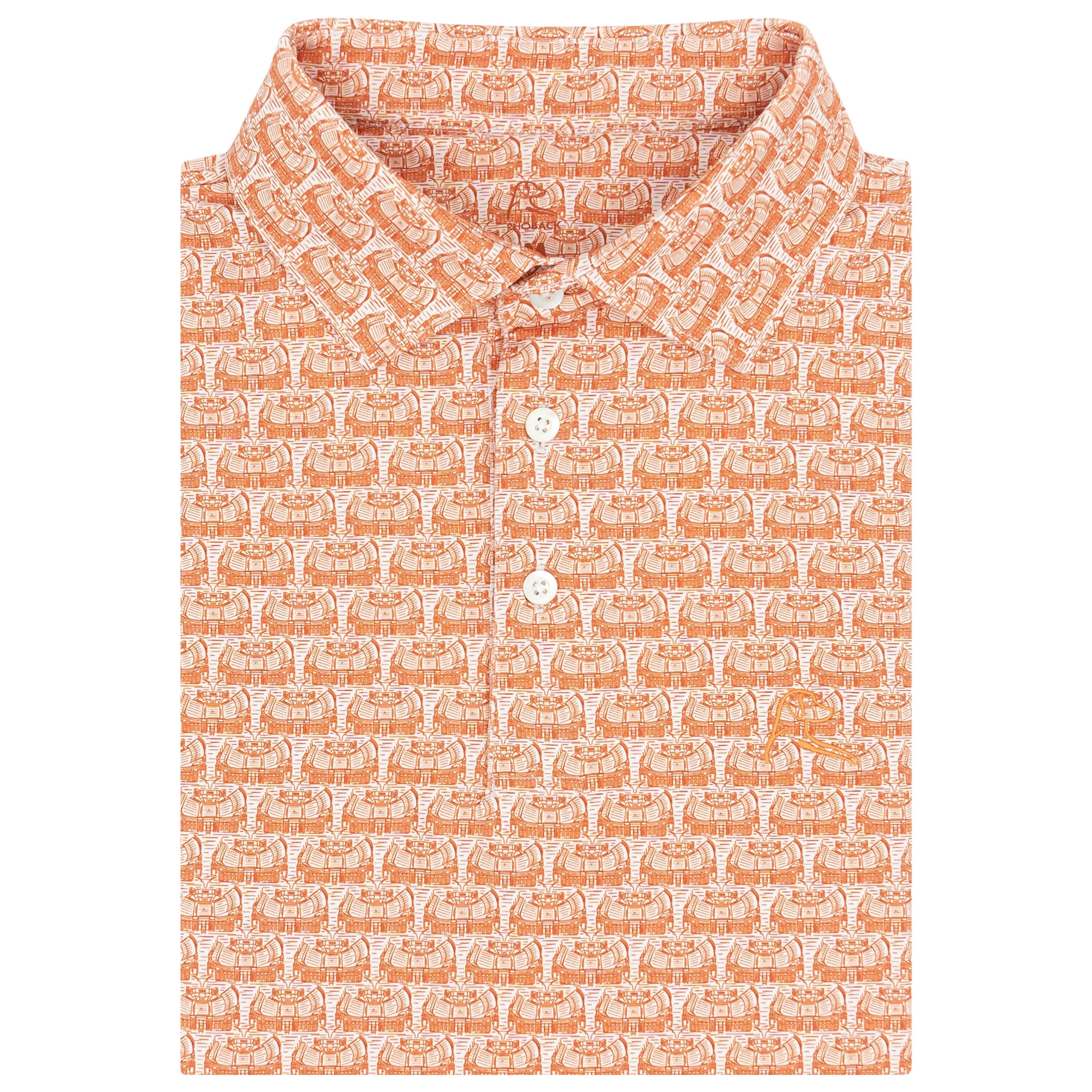 The Auburn Beanie Tiger - Men's Short Sleeve Collegiate Polo