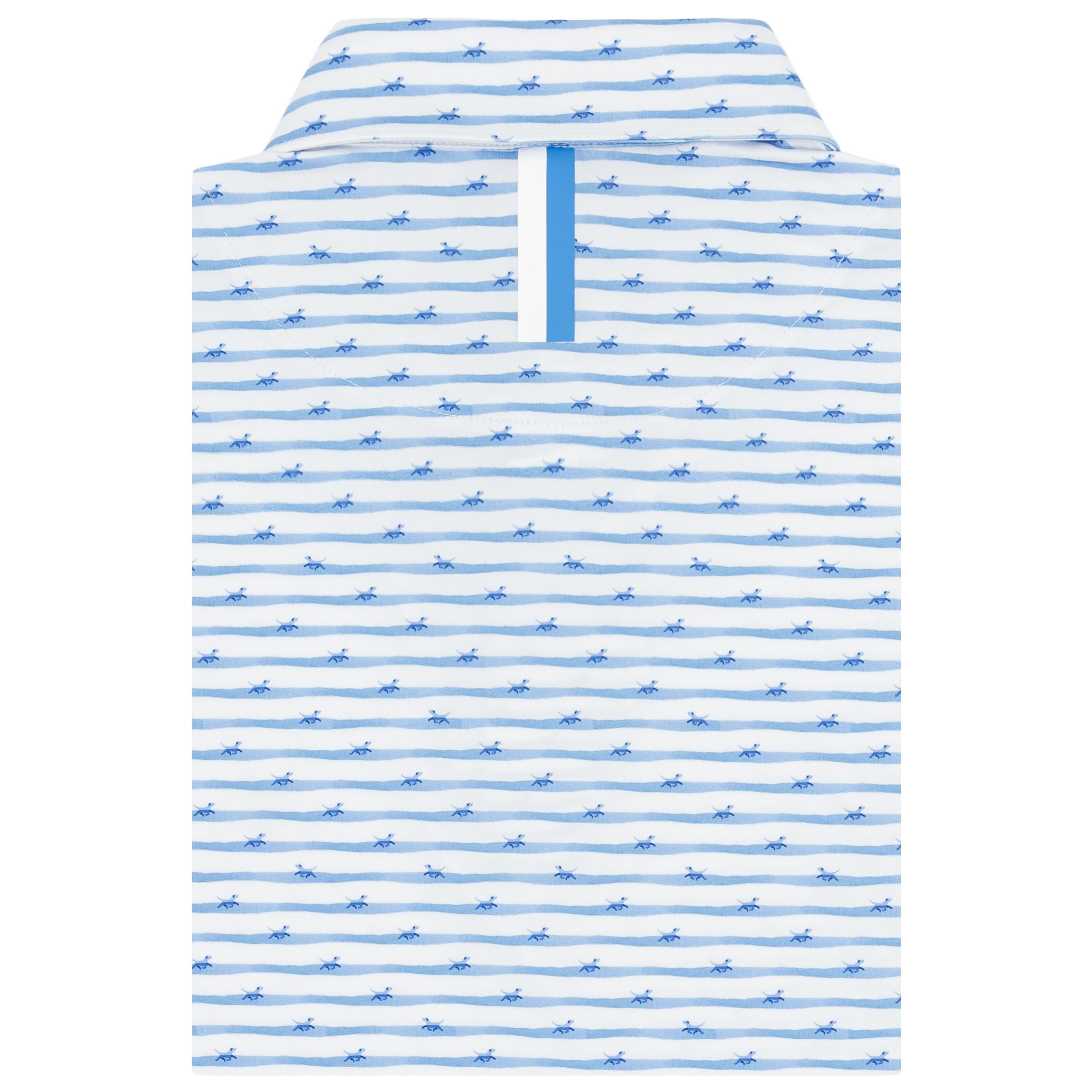 The Shell Stripe - Men's Short Sleeve Performance Polo - Image 2