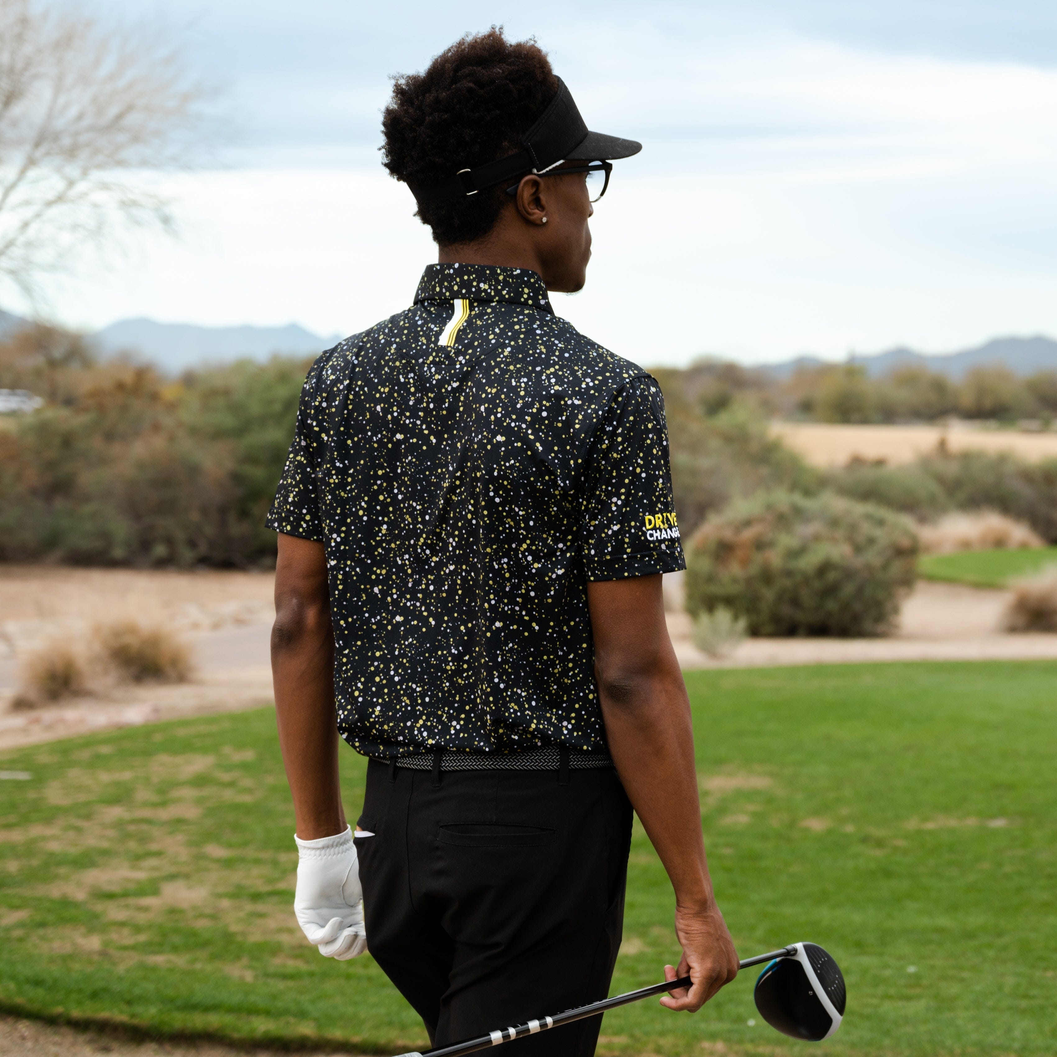 The Liberty Bell - Men's Short Sleeve Performance Polo - Image 6