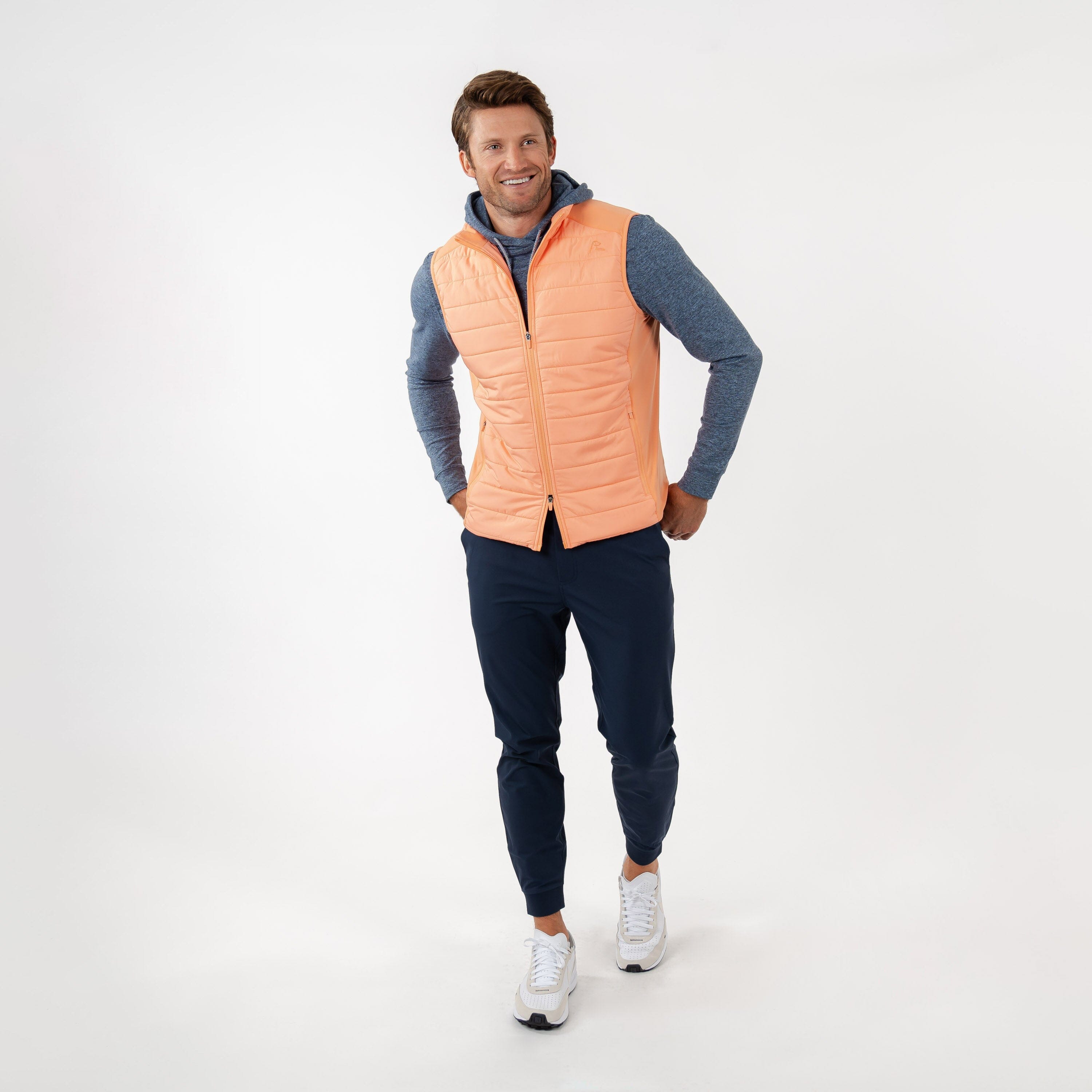 The Birdie Stripe - Men's Short Sleeve Performance Polo - Image 5