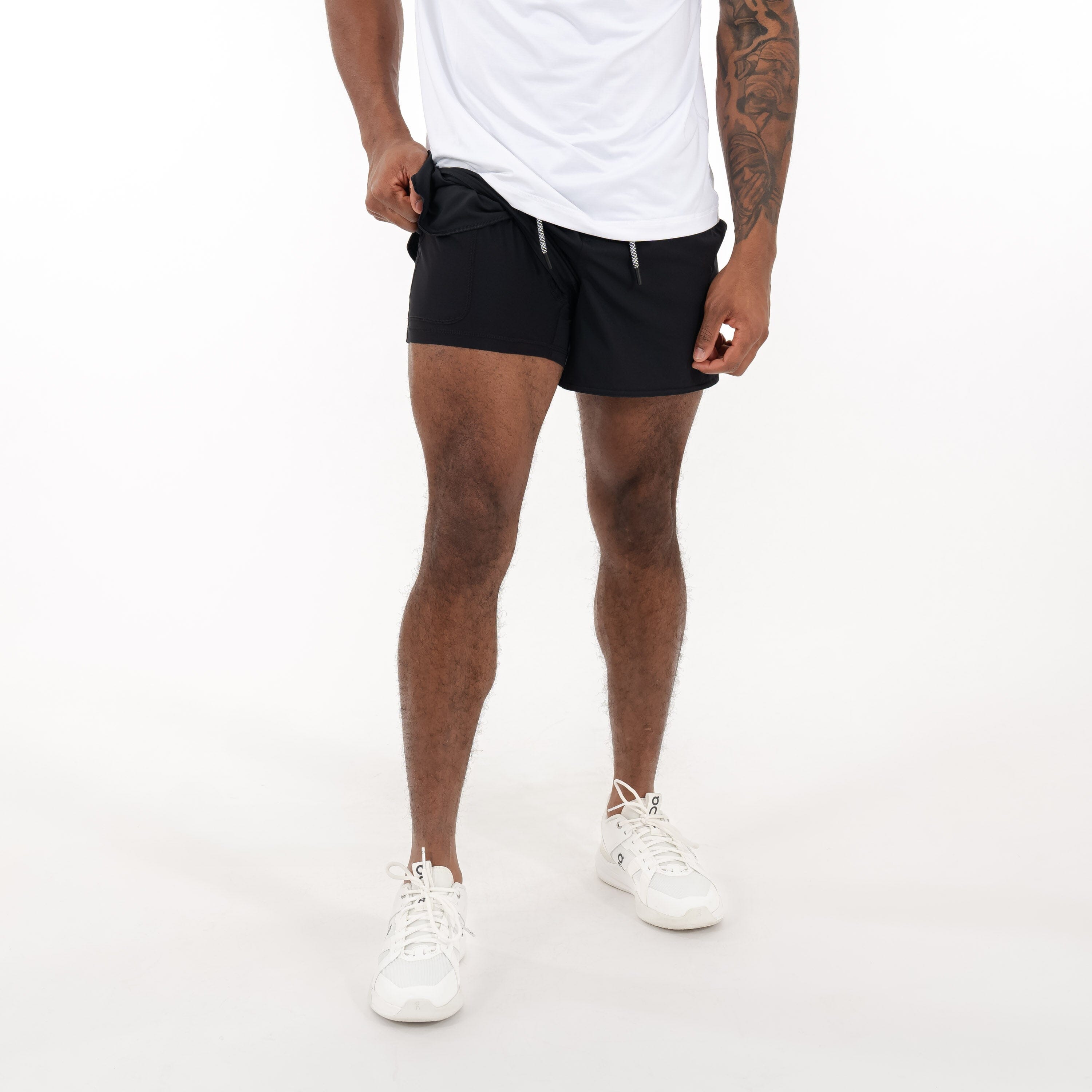 The Barts Heather Stripe - Men's Short Sleeve Performance Polo - Image 3