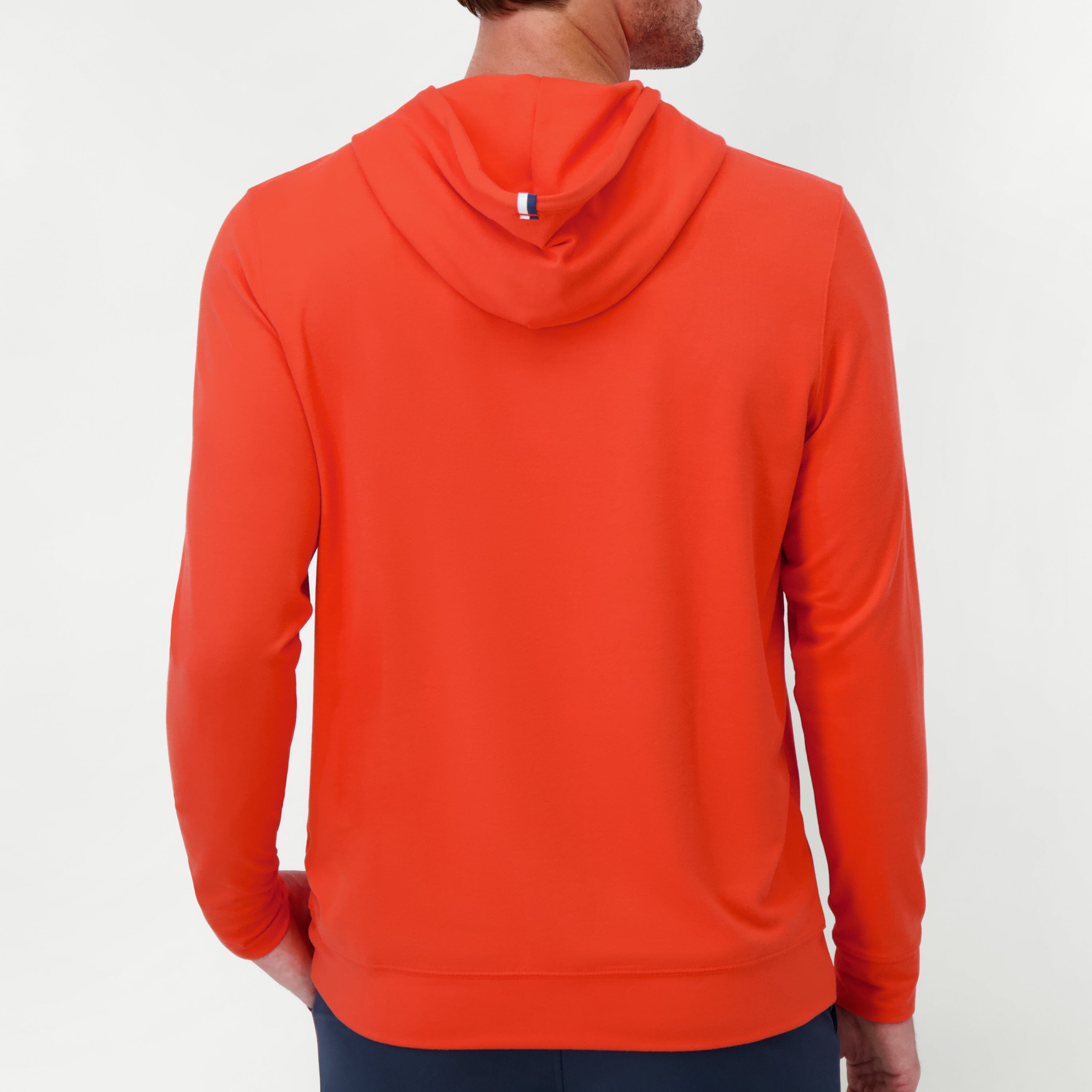 Solid - Men's Long Sleeve Performance Polo - Image 2