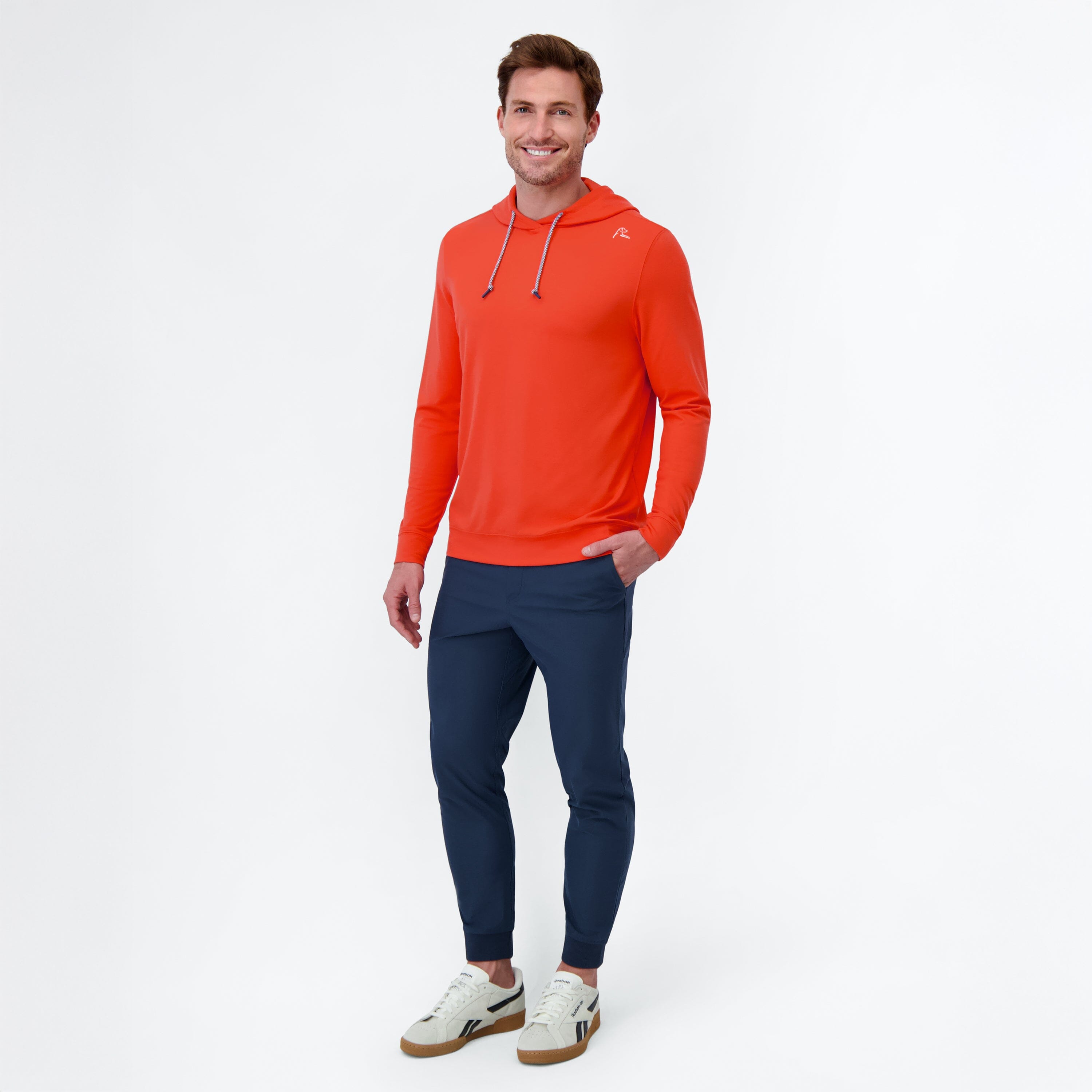 Solid - Men's Long Sleeve Performance Polo - Image 4