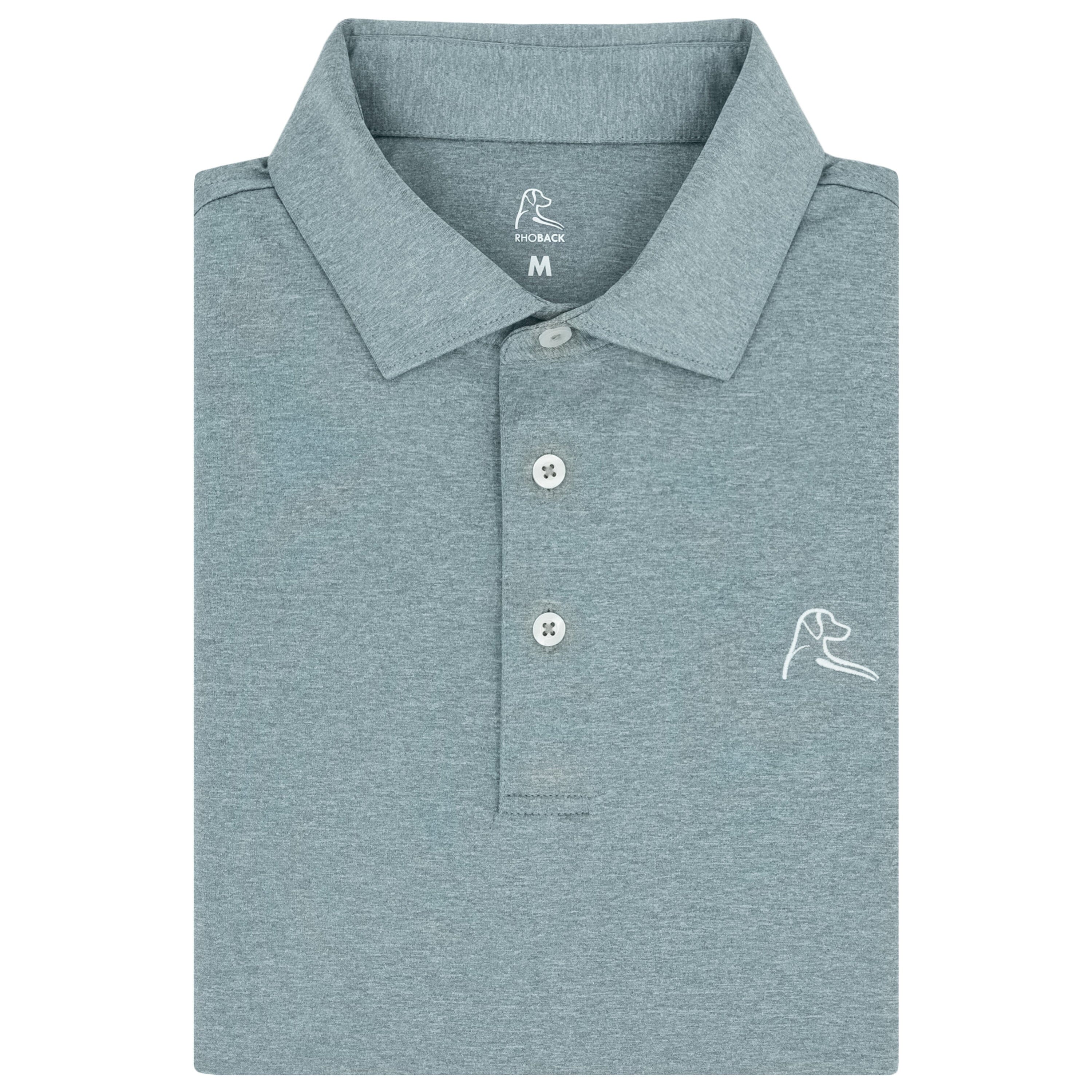 The Birdie Stripe - Men's Short Sleeve Performance Polo