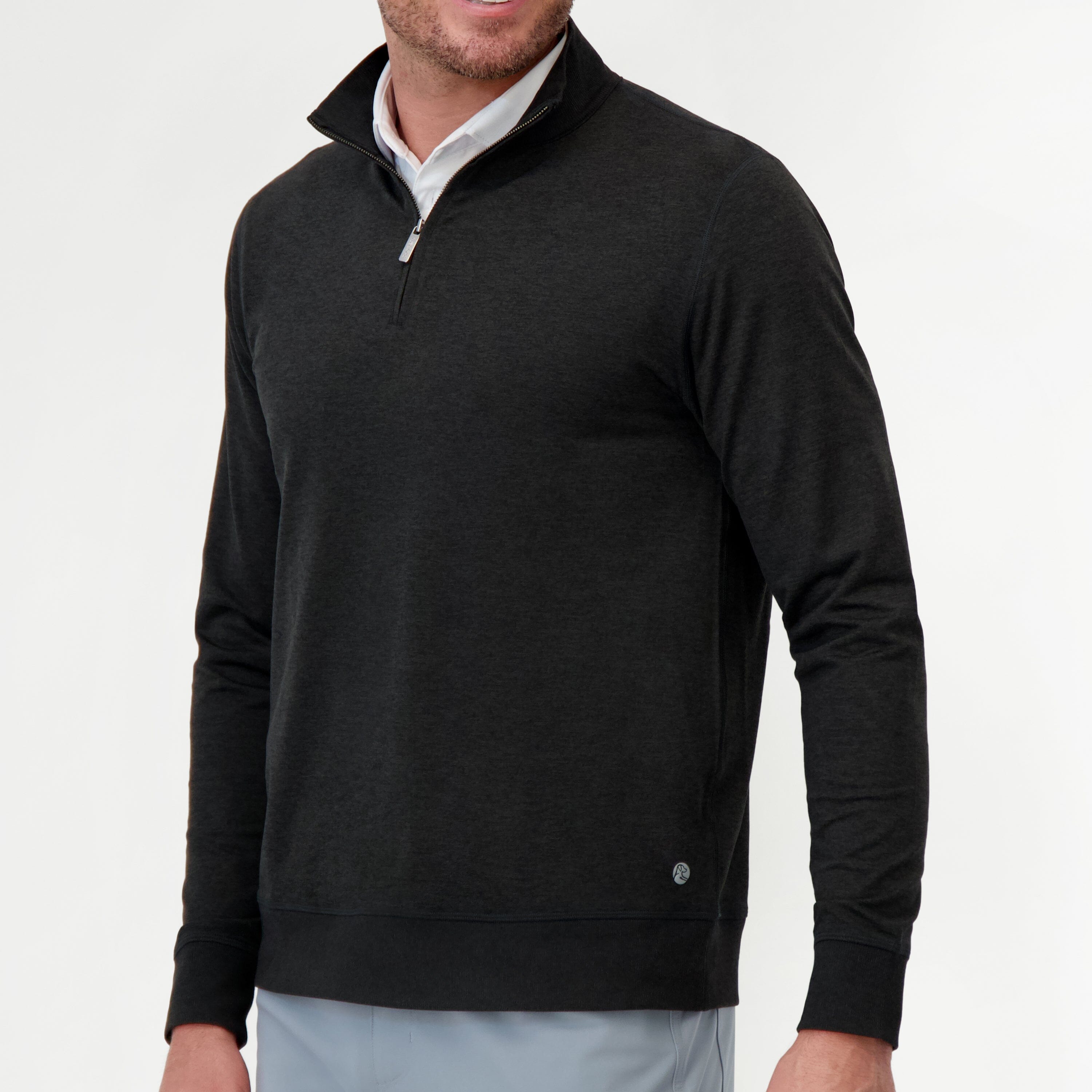 Heather Performance Q-Zip - Men's Performance Q-Zip