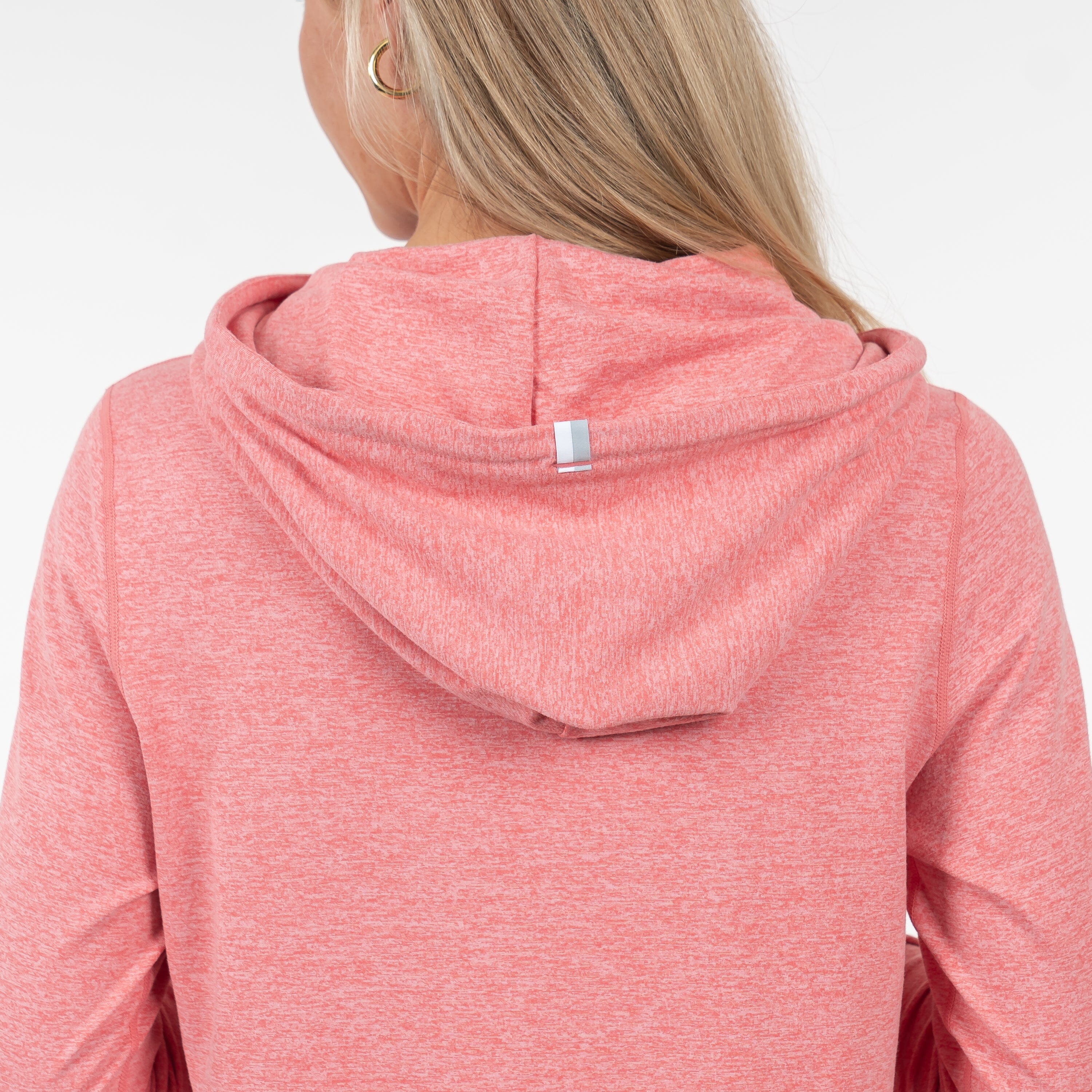 Herringbone Jacquard Performance Q-Zip - Women's Performance Q-Zip - Image 3