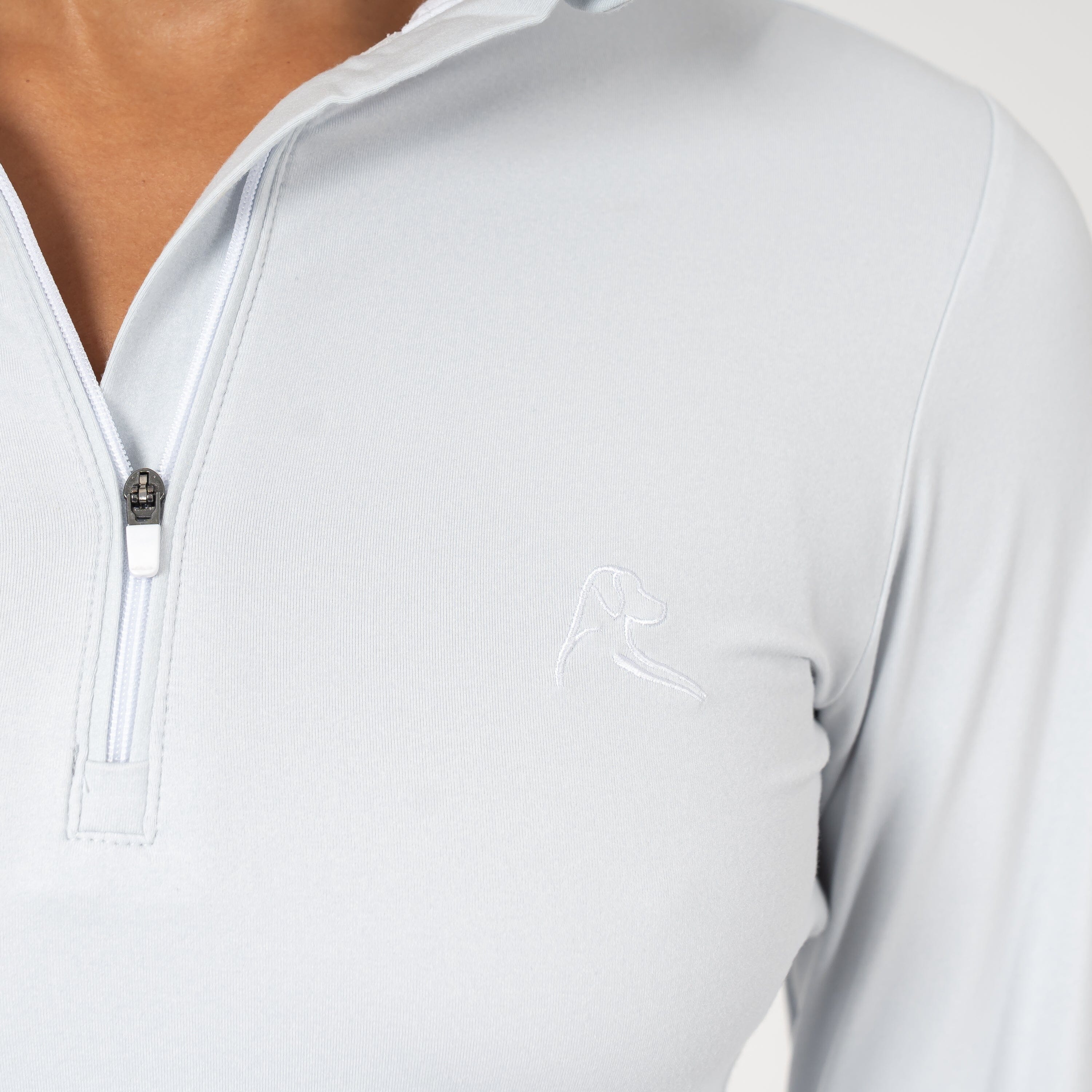 Heather Performance Q-Zip - Women's Performance Q-Zip - Image 4