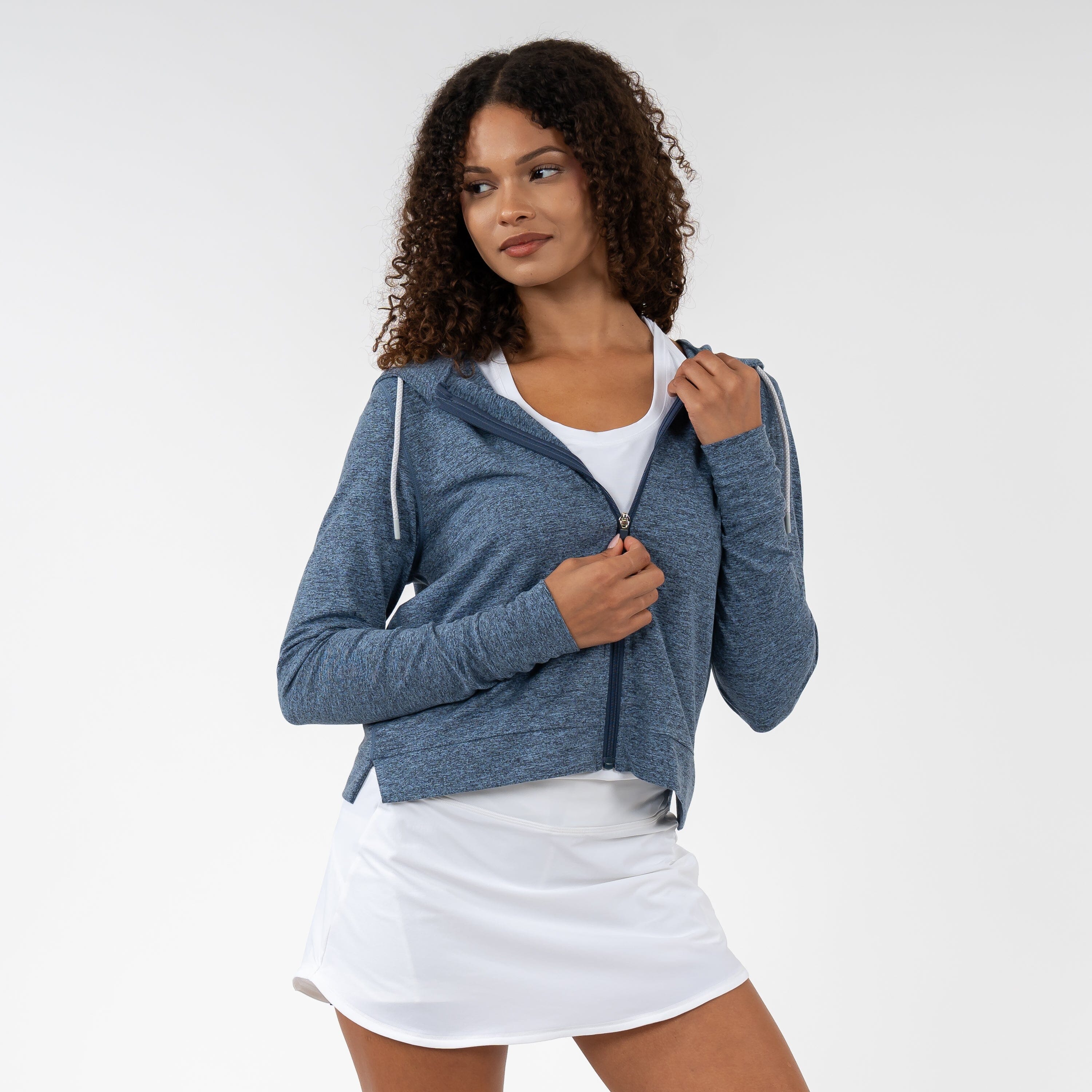 Tempo Performance Full-Zip Hoodie - Women's Tempo Performance Full-Zip Hoodie - Image 2