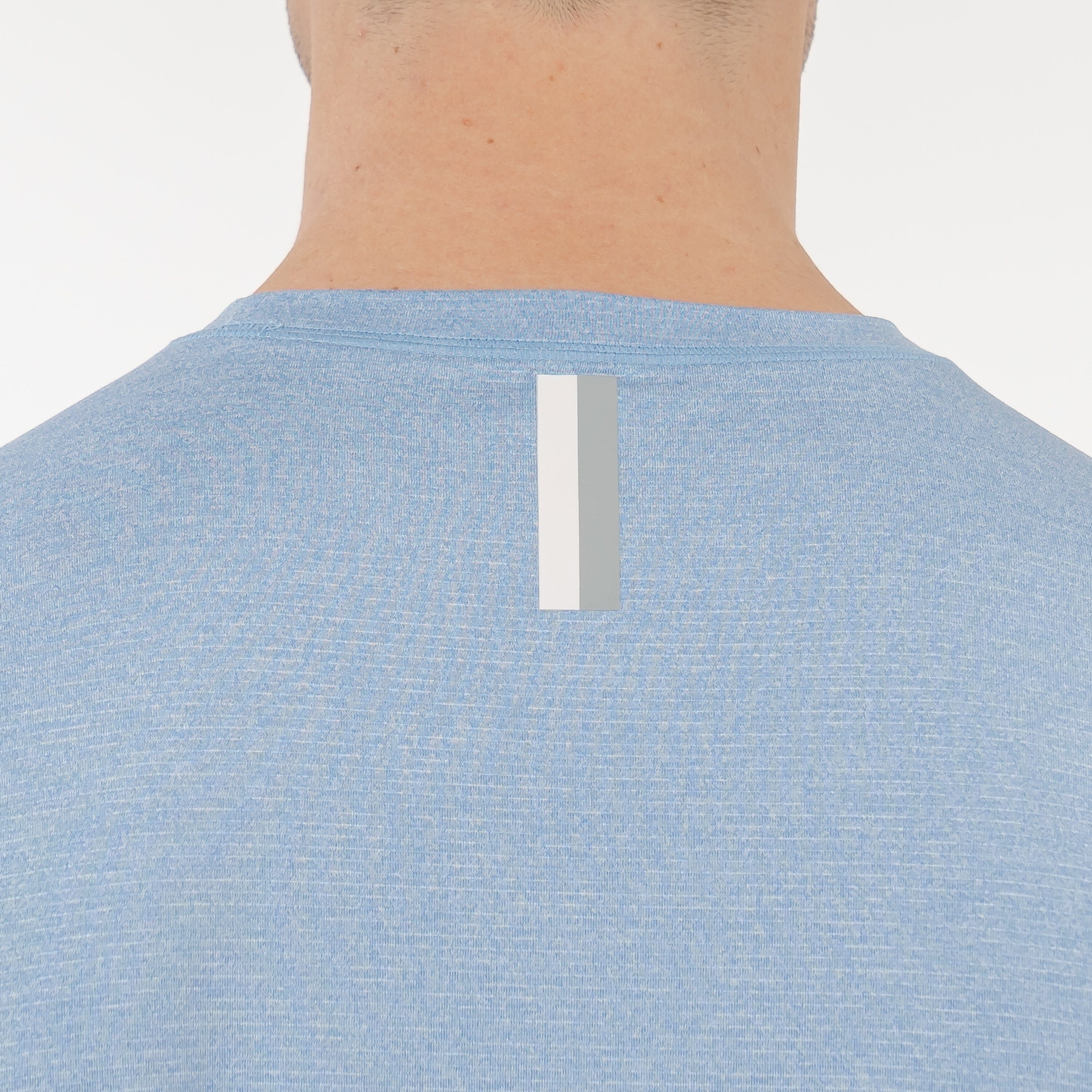 The Barts Heather Stripe - Men's Short Sleeve Performance Polo - Image 2