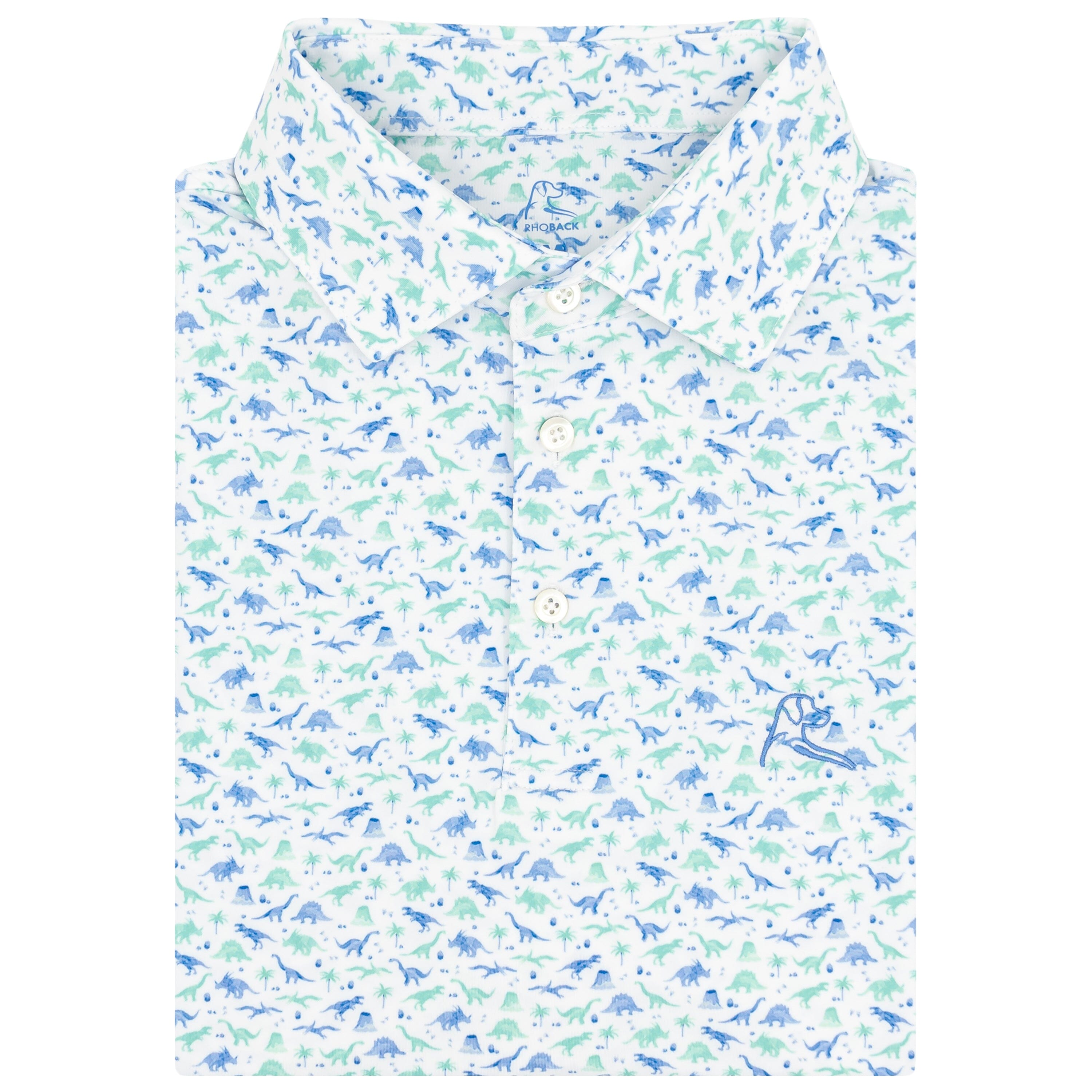 The Doggy Paddle - Men's Short Sleeve Performance Polo