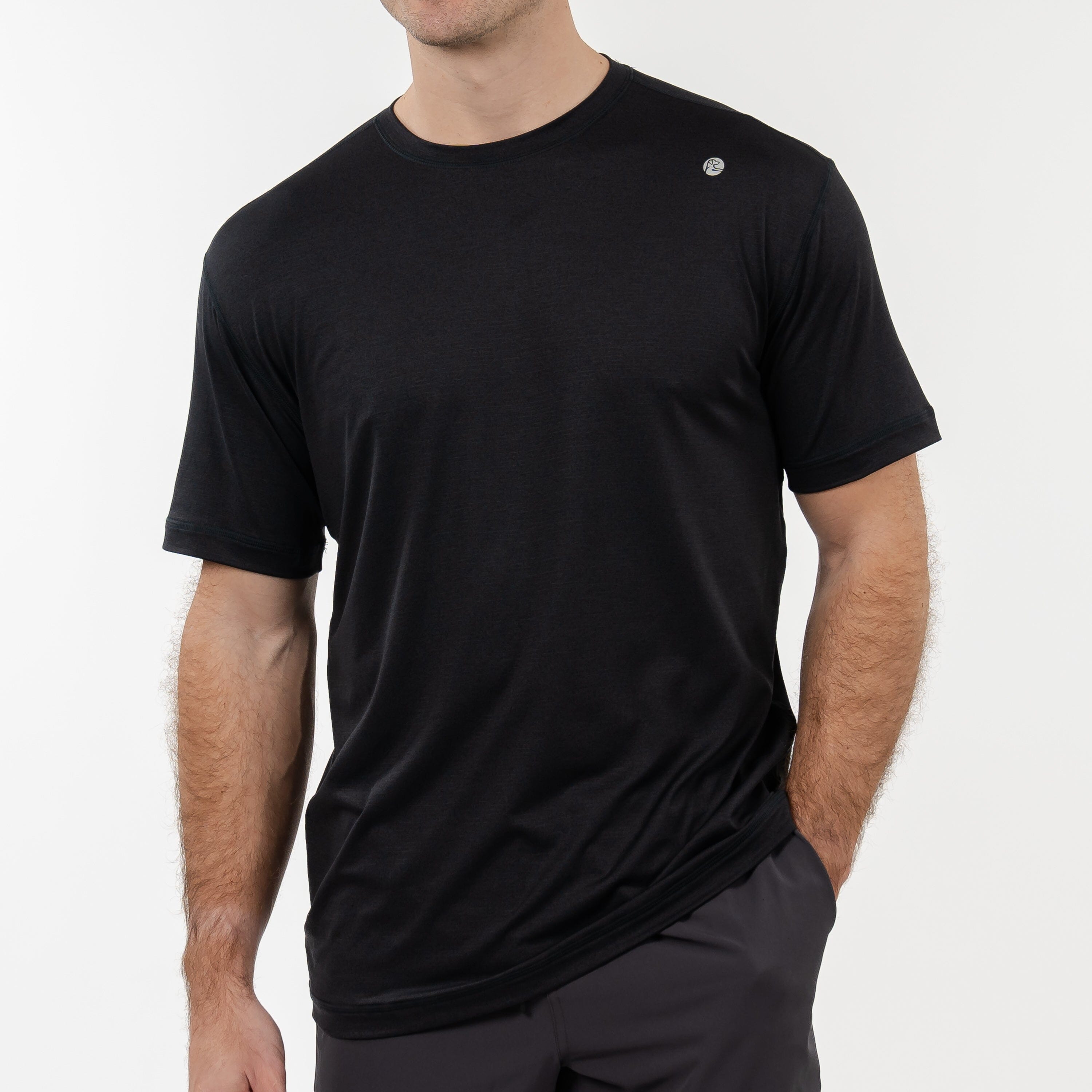 The Whaler Heather Stripe - Men's Short Sleeve Performance Polo - Image 2