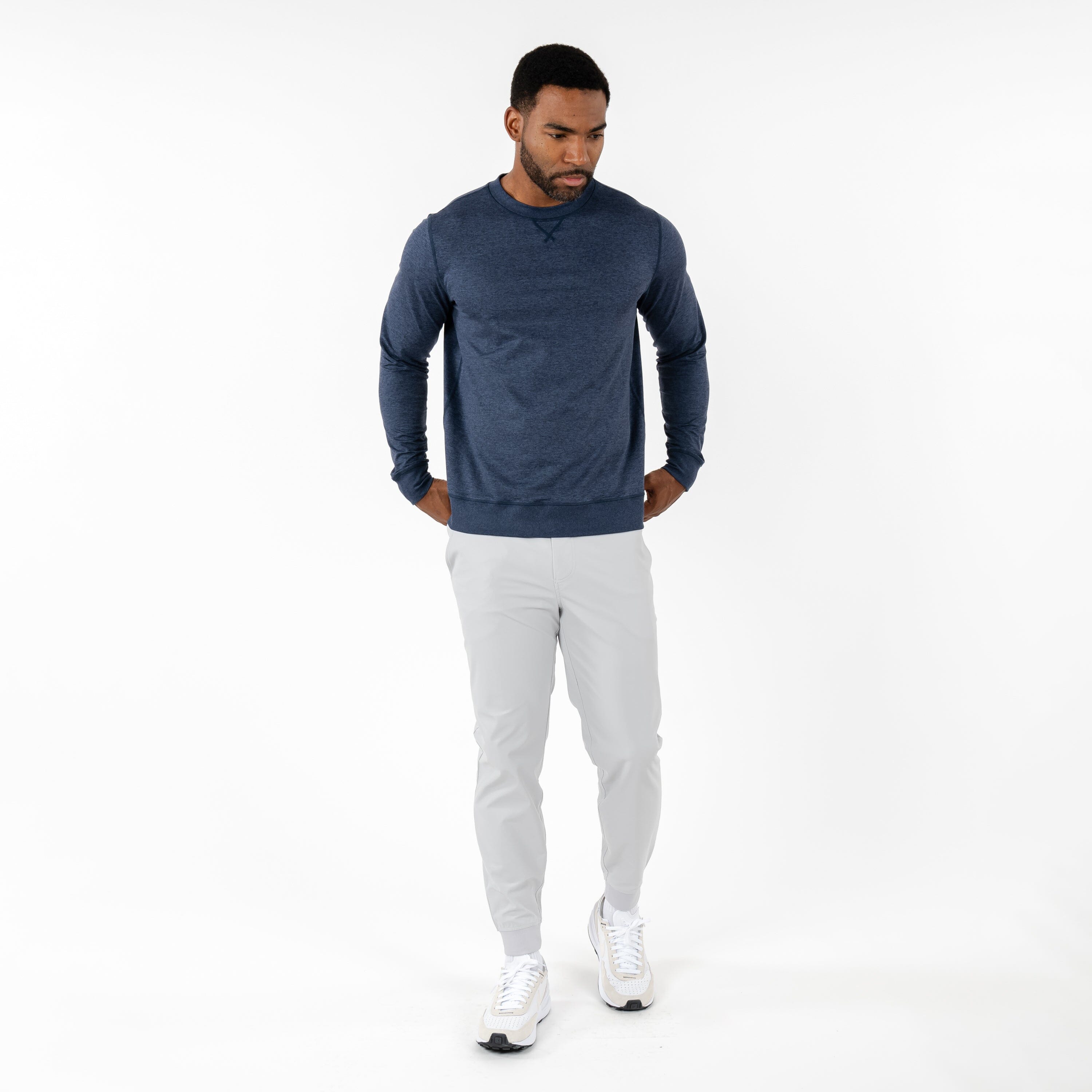Pace Performance Crew - Men's Pace Performance Crewneck - Image 4