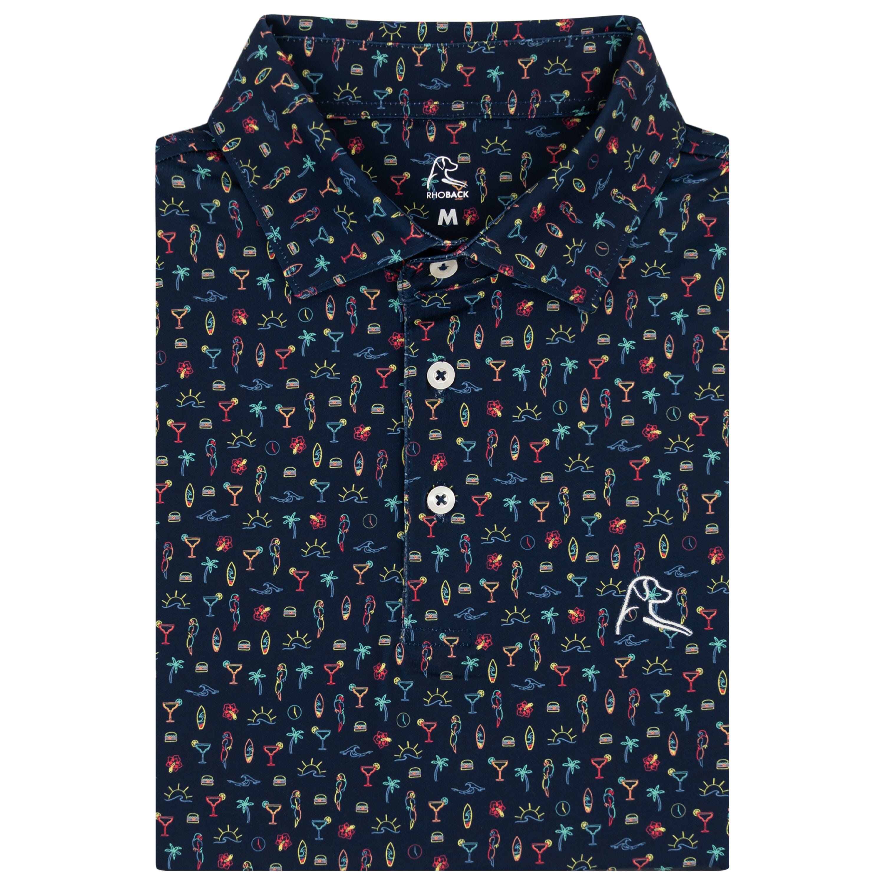 The Free Ride - Men's Short Sleeve Performance Polo