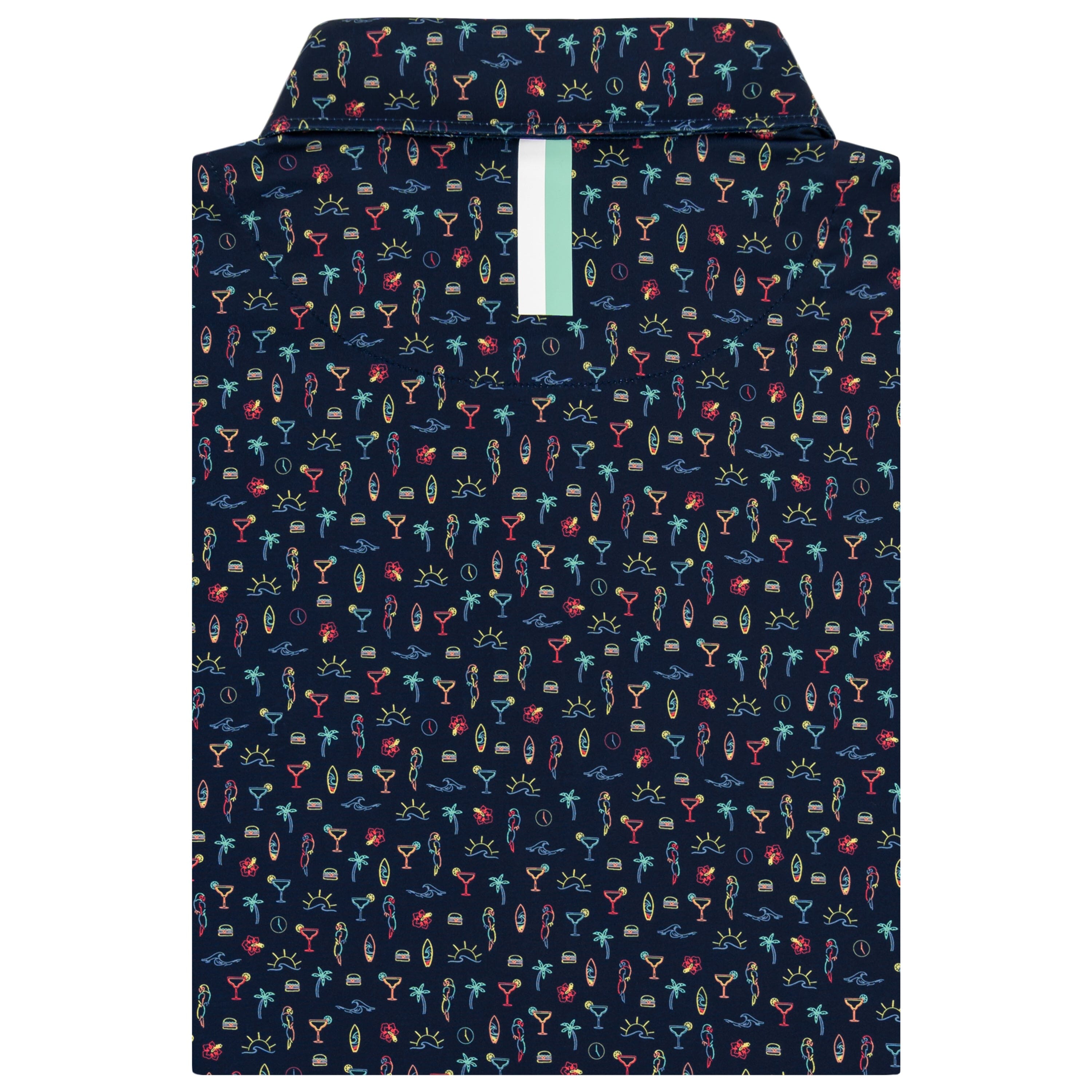 The Free Ride - Men's Short Sleeve Performance Polo - Image 2
