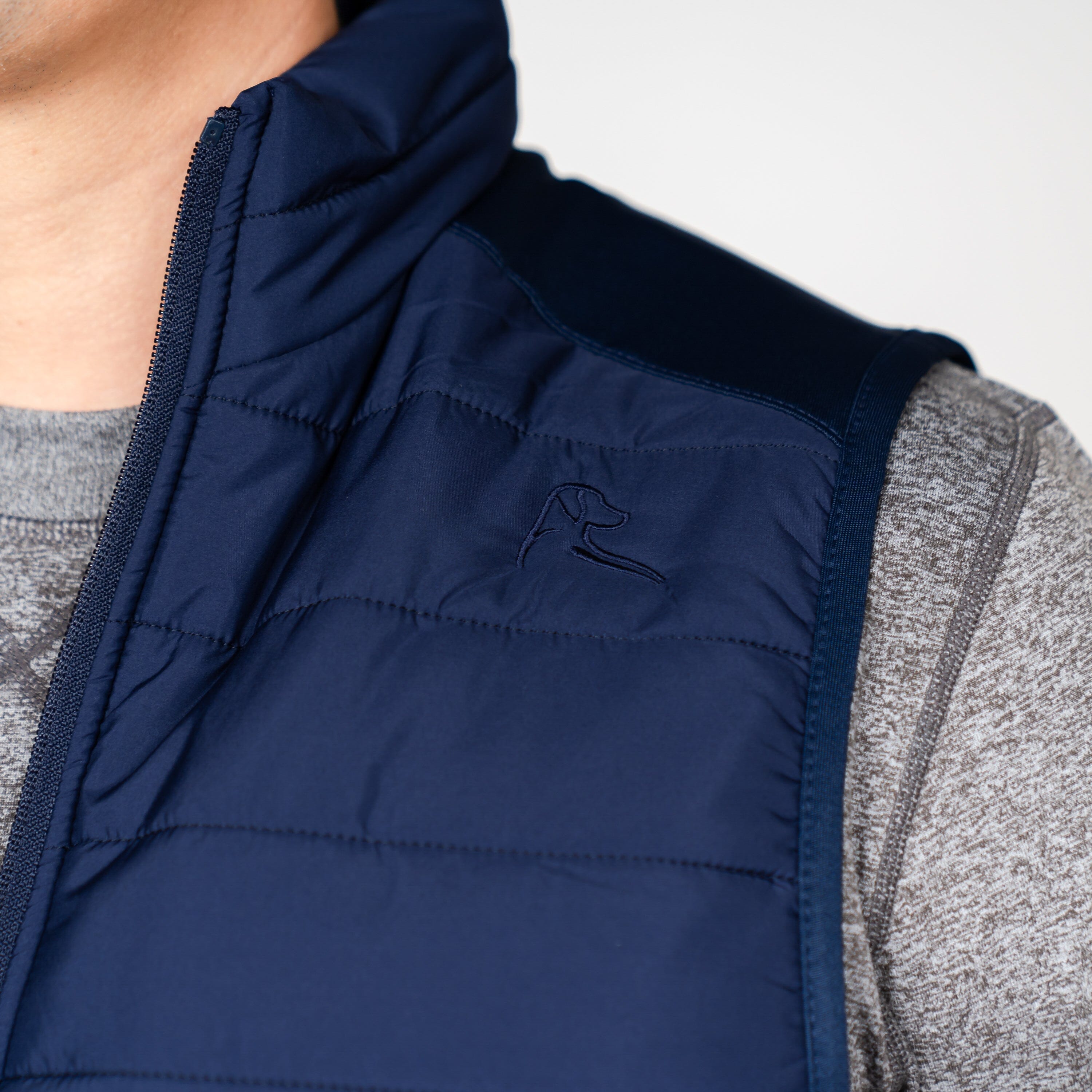 Heather Performance Q-Zip - Men's Performance Q-Zip - Image 4