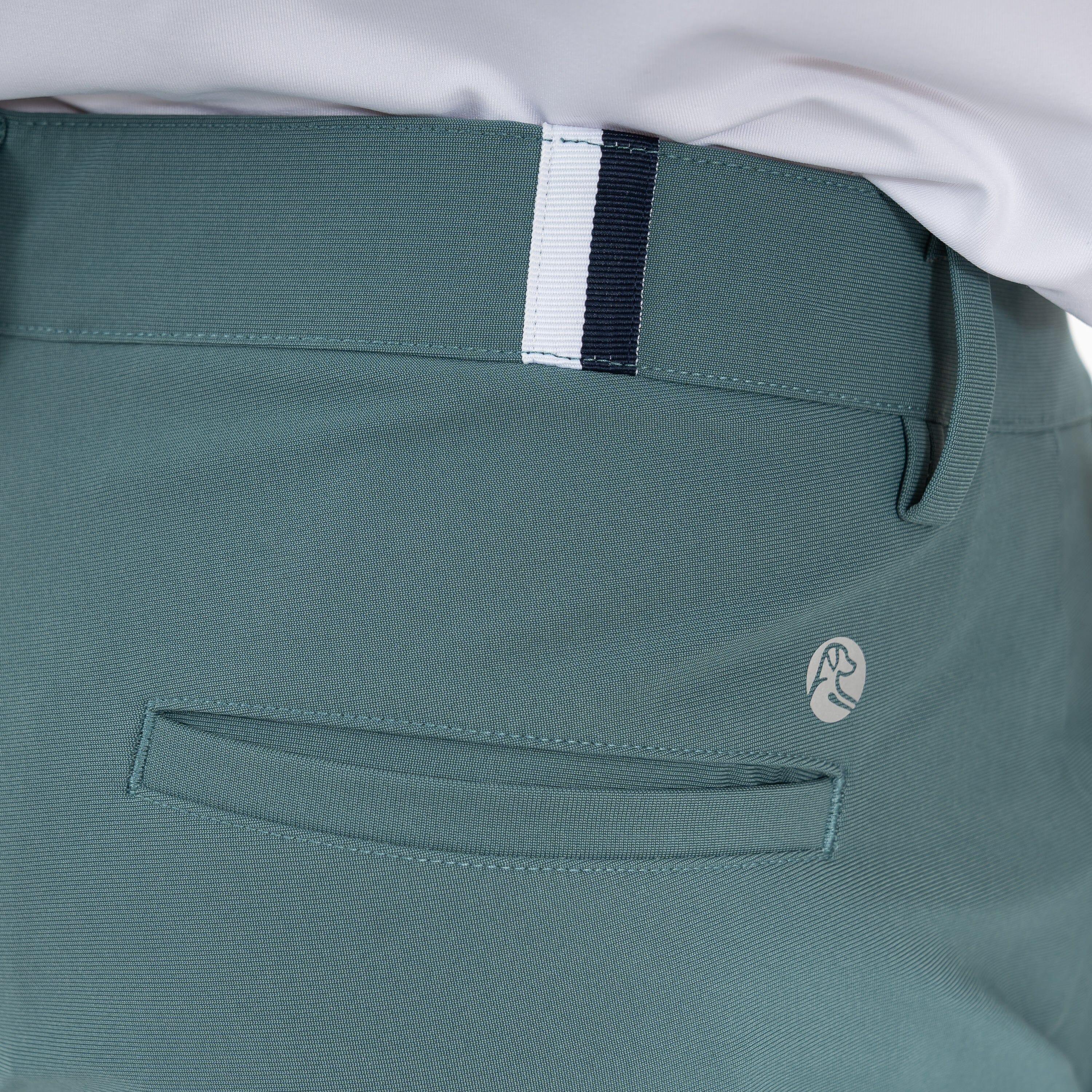 Solid - Men's Long Sleeve Performance Polo - Image 4