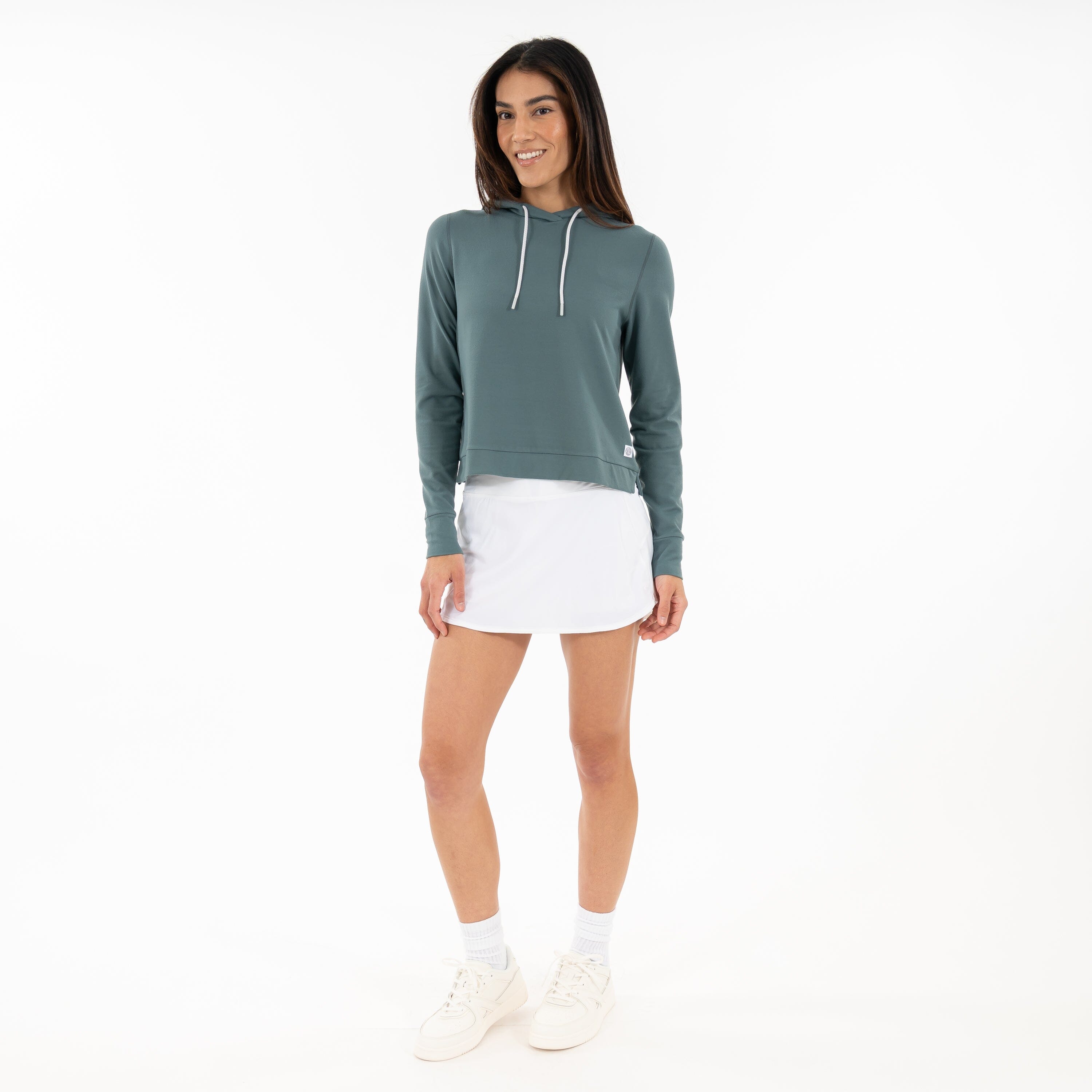 Herringbone Jacquard Performance Q-Zip - Women's Performance Q-Zip - Image 5
