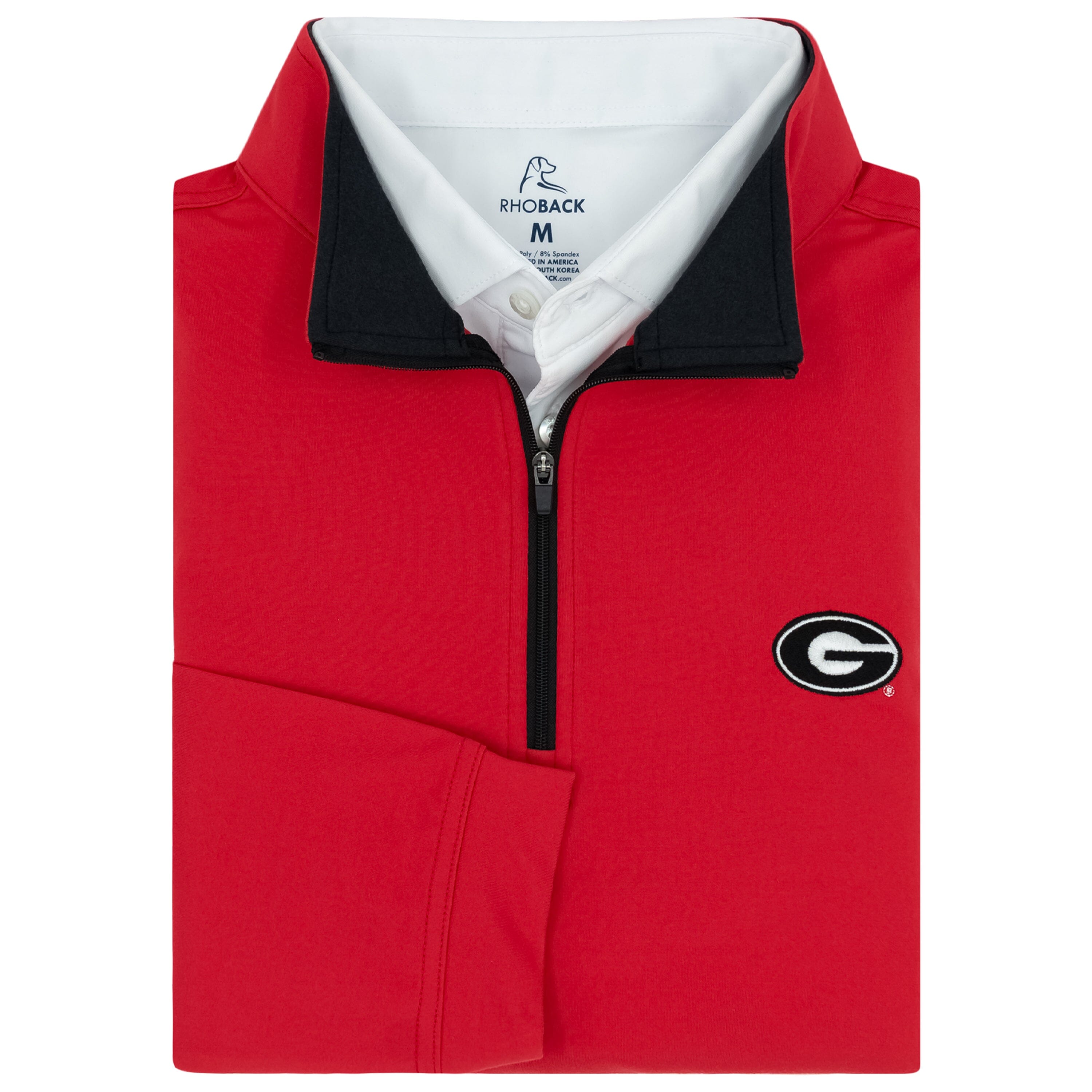 Solid Collegiate Q-Zip - James Madison - Men's Collegiate Q-Zip
