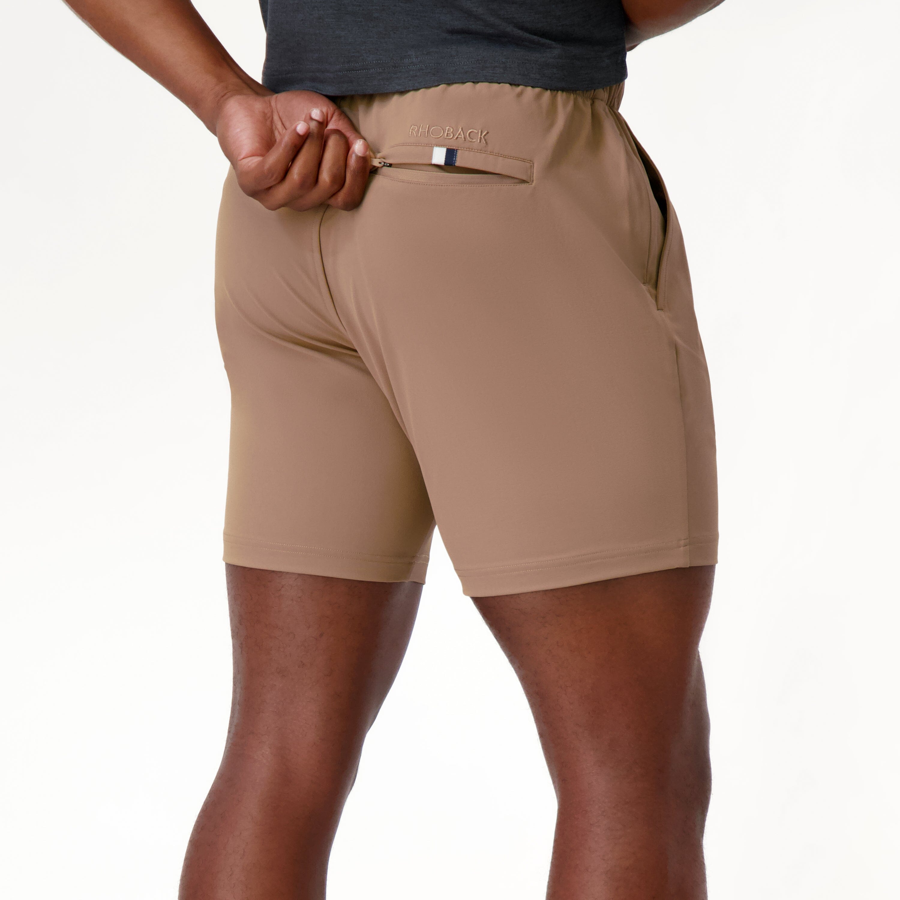 The Barts Heather Stripe - Men's Short Sleeve Performance Polo - Image 4
