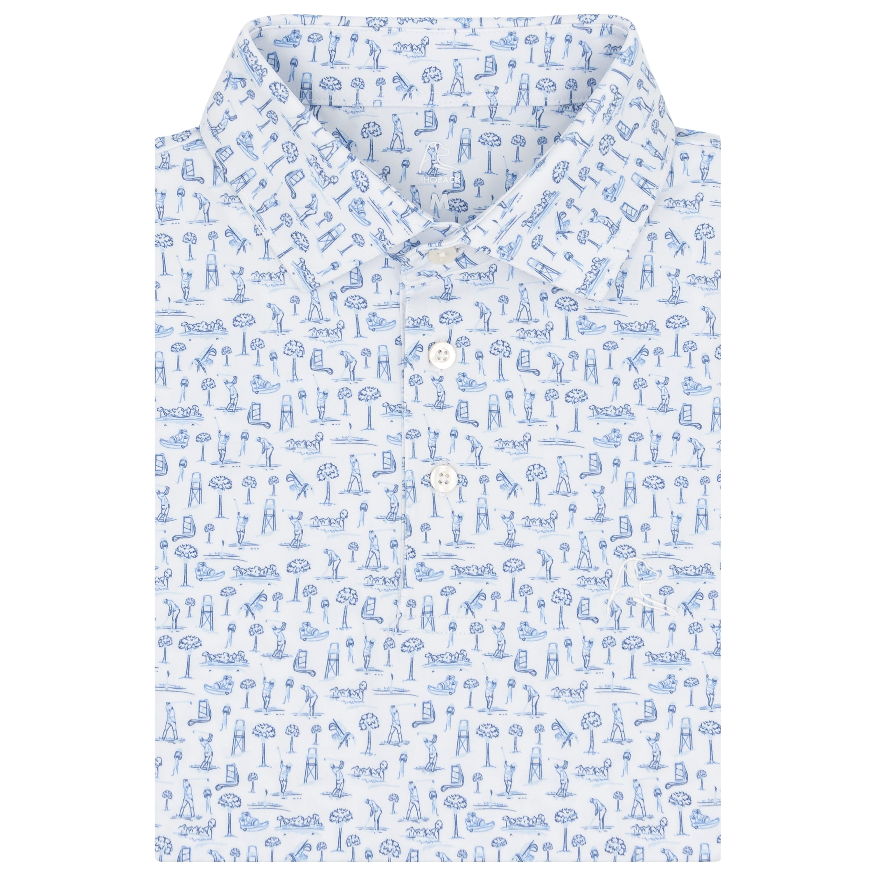 The Fairway To Heaven - Men's Short Sleeve Performance Polo