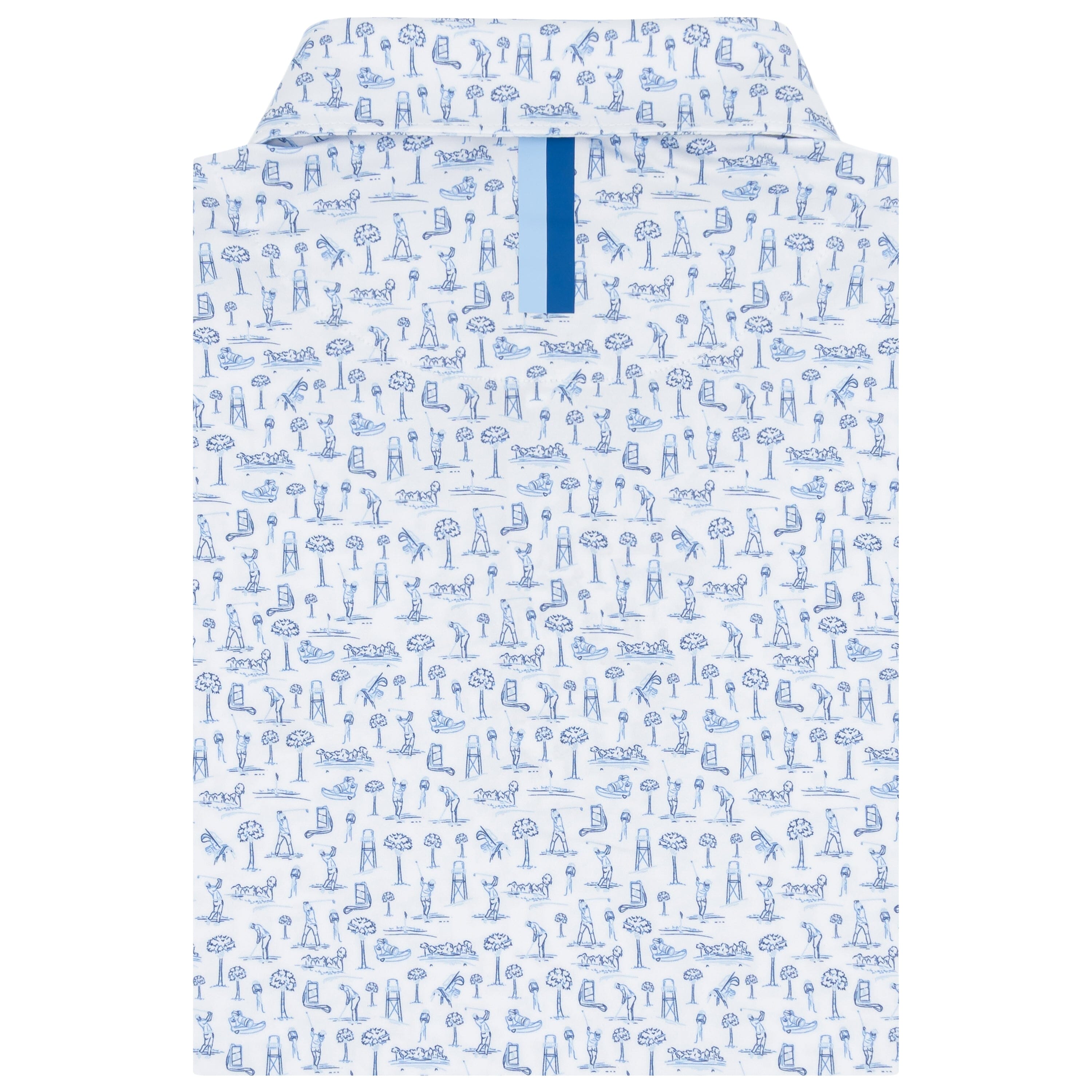 The Fairway To Heaven - Men's Short Sleeve Performance Polo - Image 2
