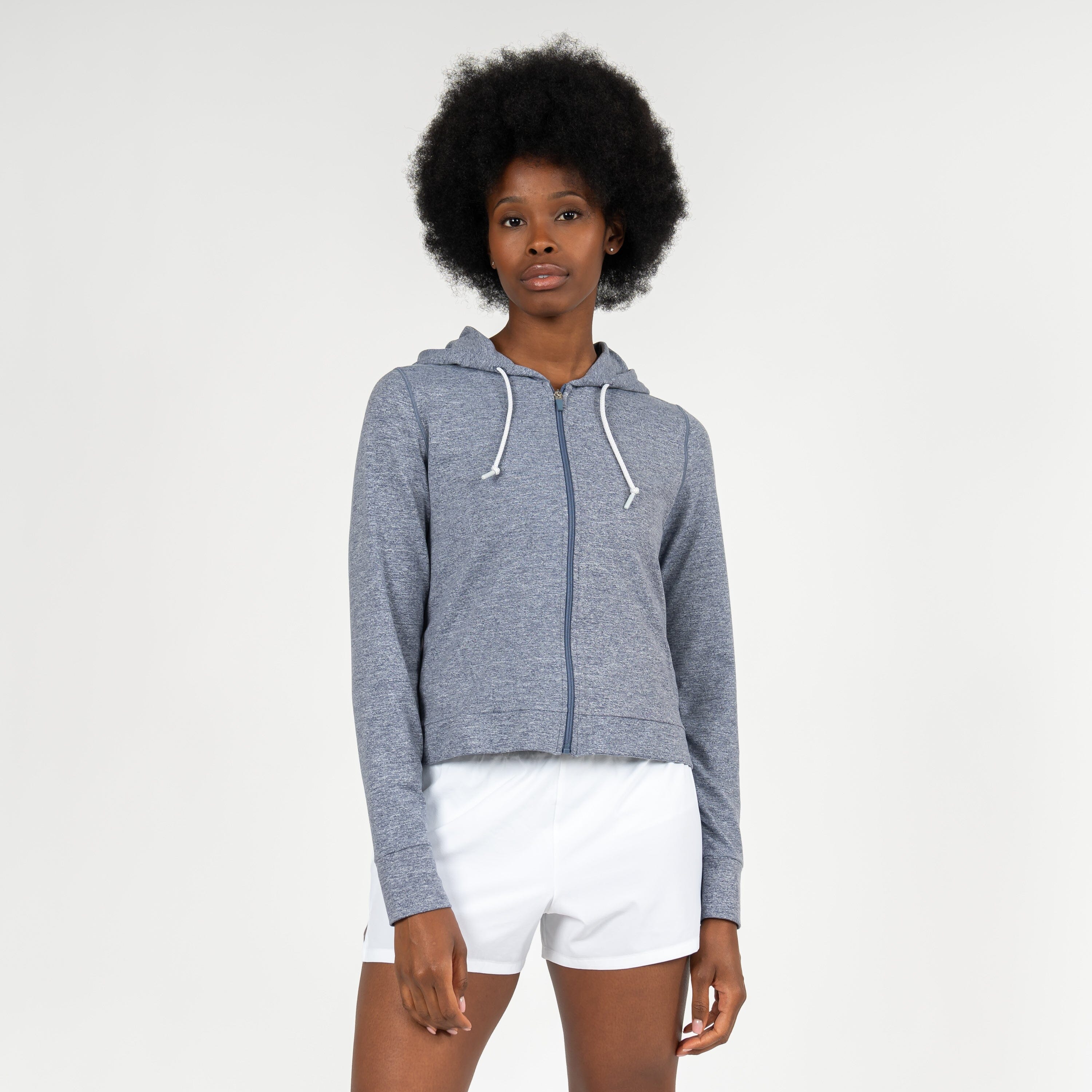 Tempo Performance Full-Zip Hoodie - Women's Tempo Performance Full-Zip Hoodie - Image 4