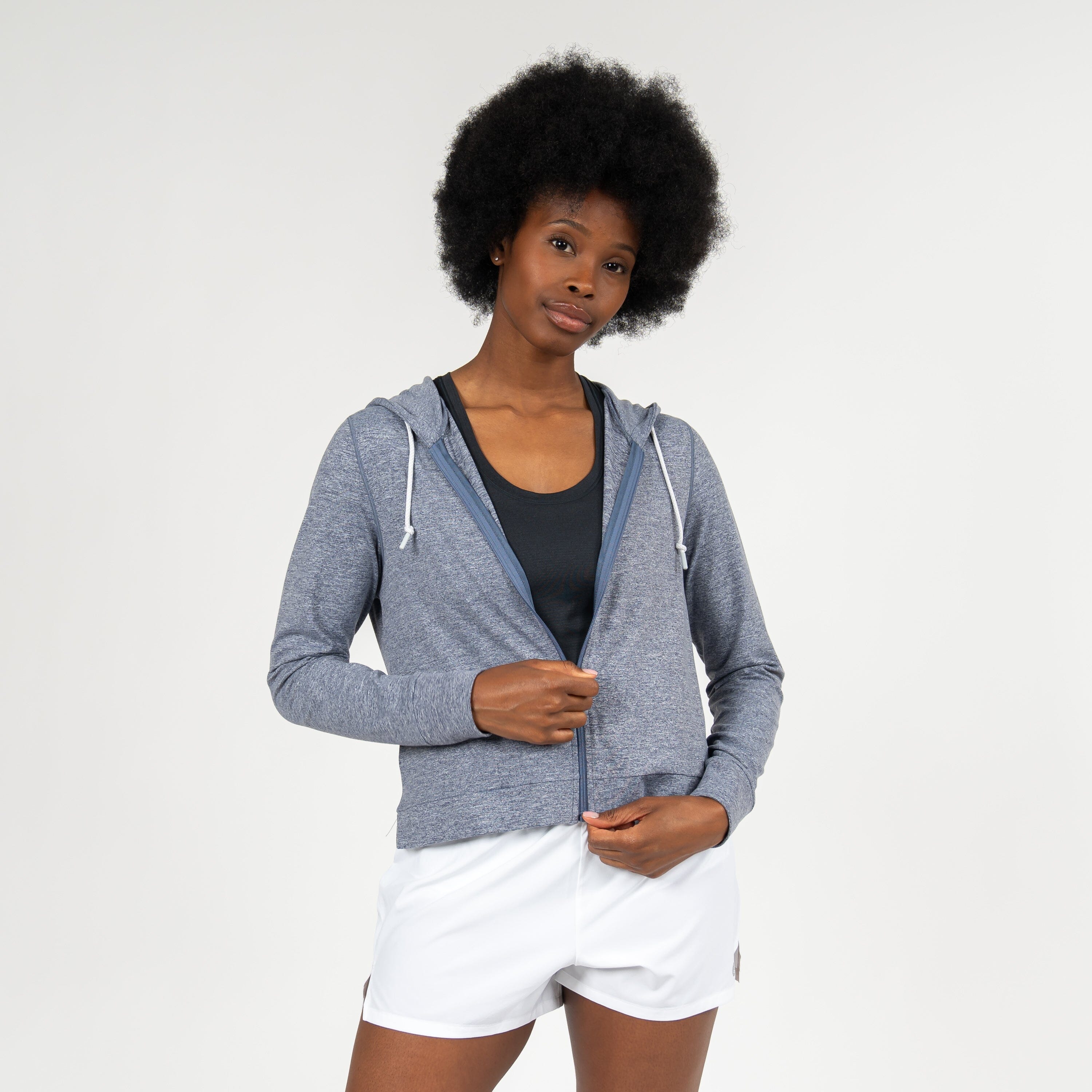 Tempo Performance Full-Zip Hoodie - Women's Tempo Performance Full-Zip Hoodie - Image 2