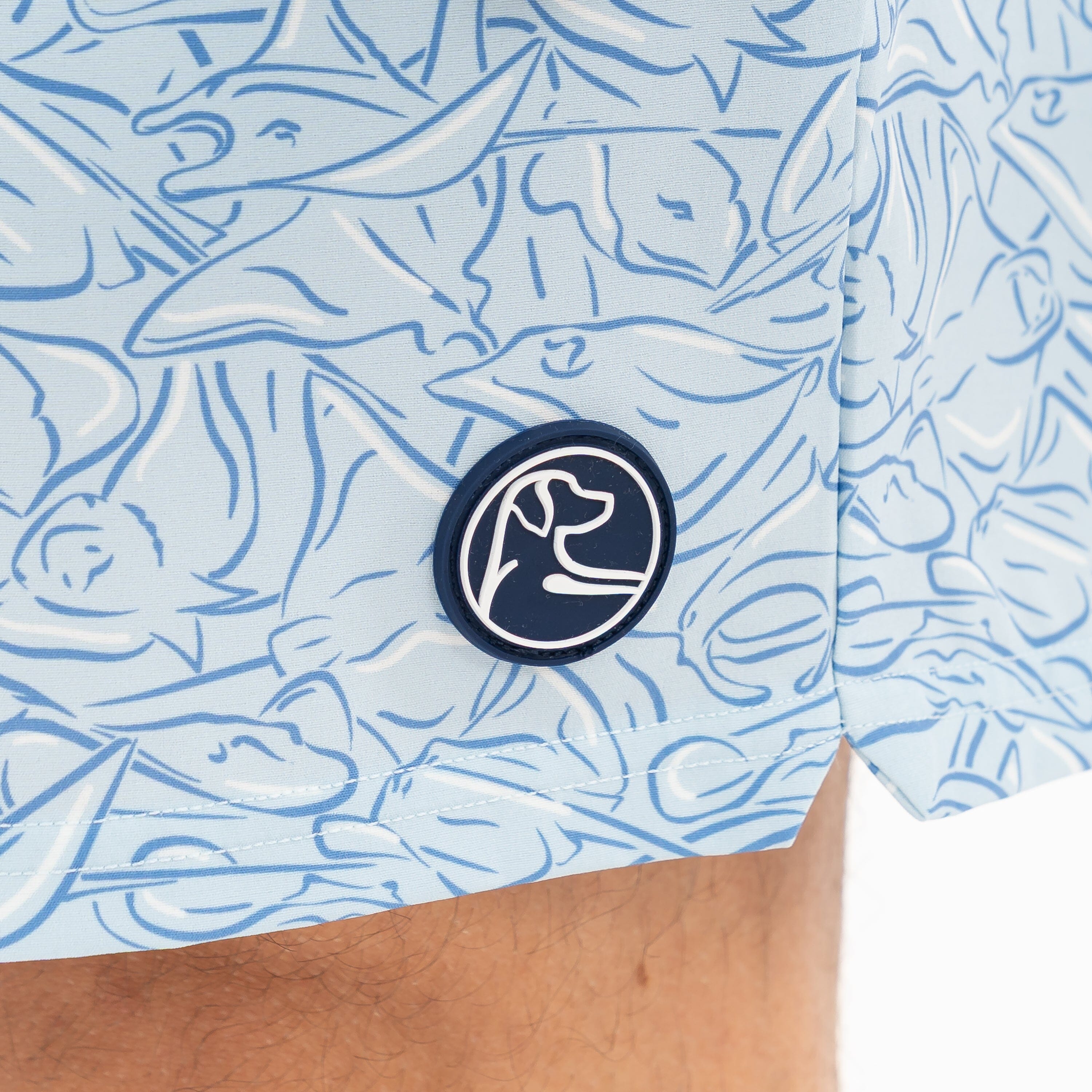 The Skimmer Heather Stripe - Men's Short Sleeve Performance Polo - Image 6