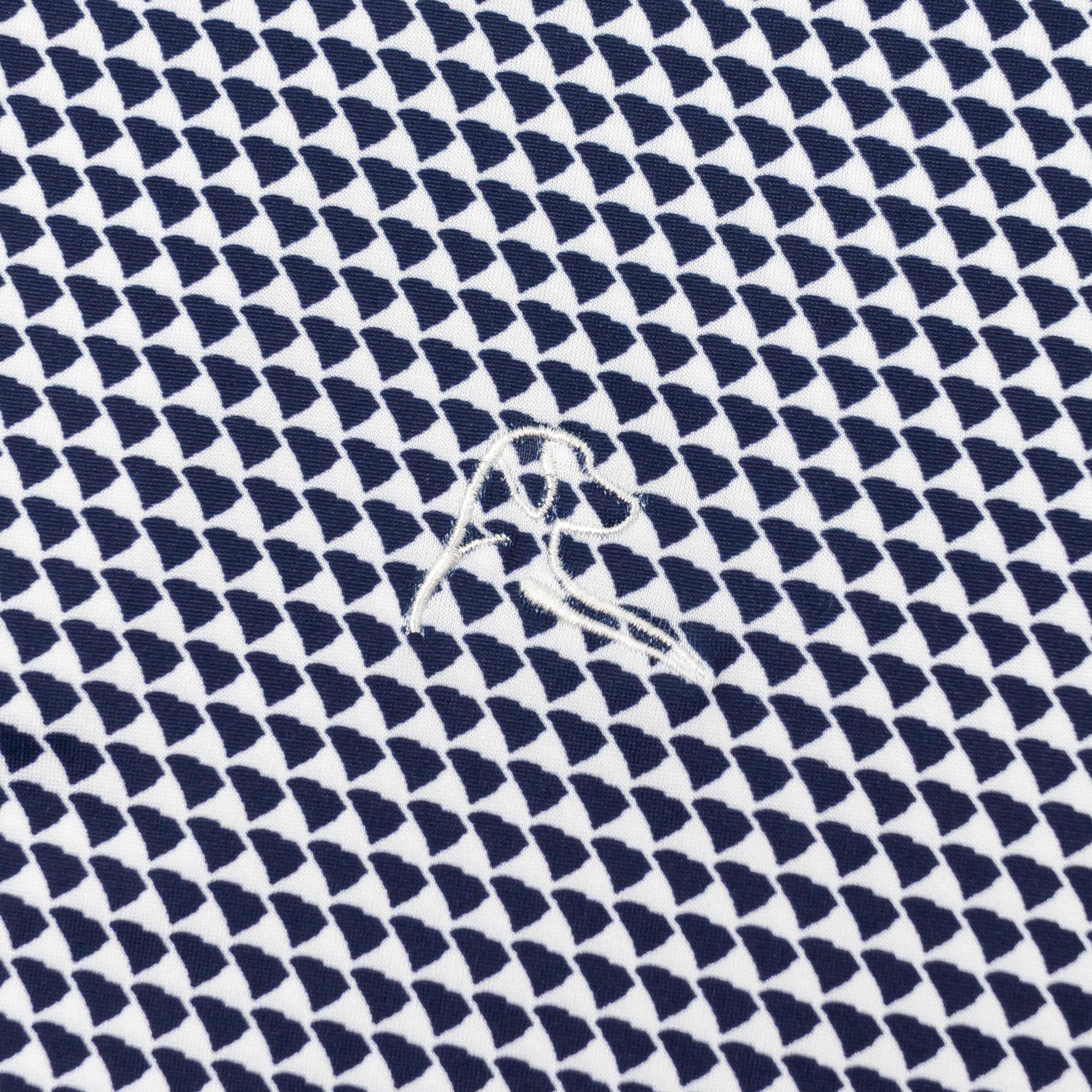 The Whaler Heather Stripe - Men's Short Sleeve Performance Polo - Image 3
