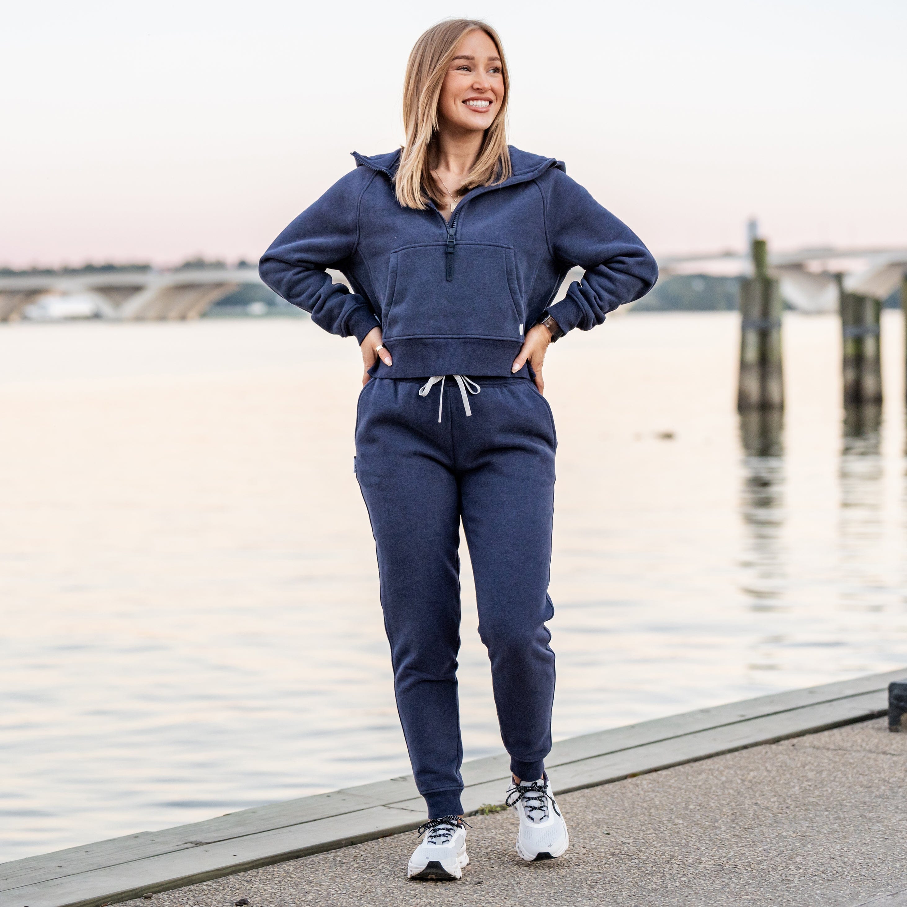 Clarity Half-Zip Hoodie - Women's Clarity Half-Zip Hoodie - Image 9